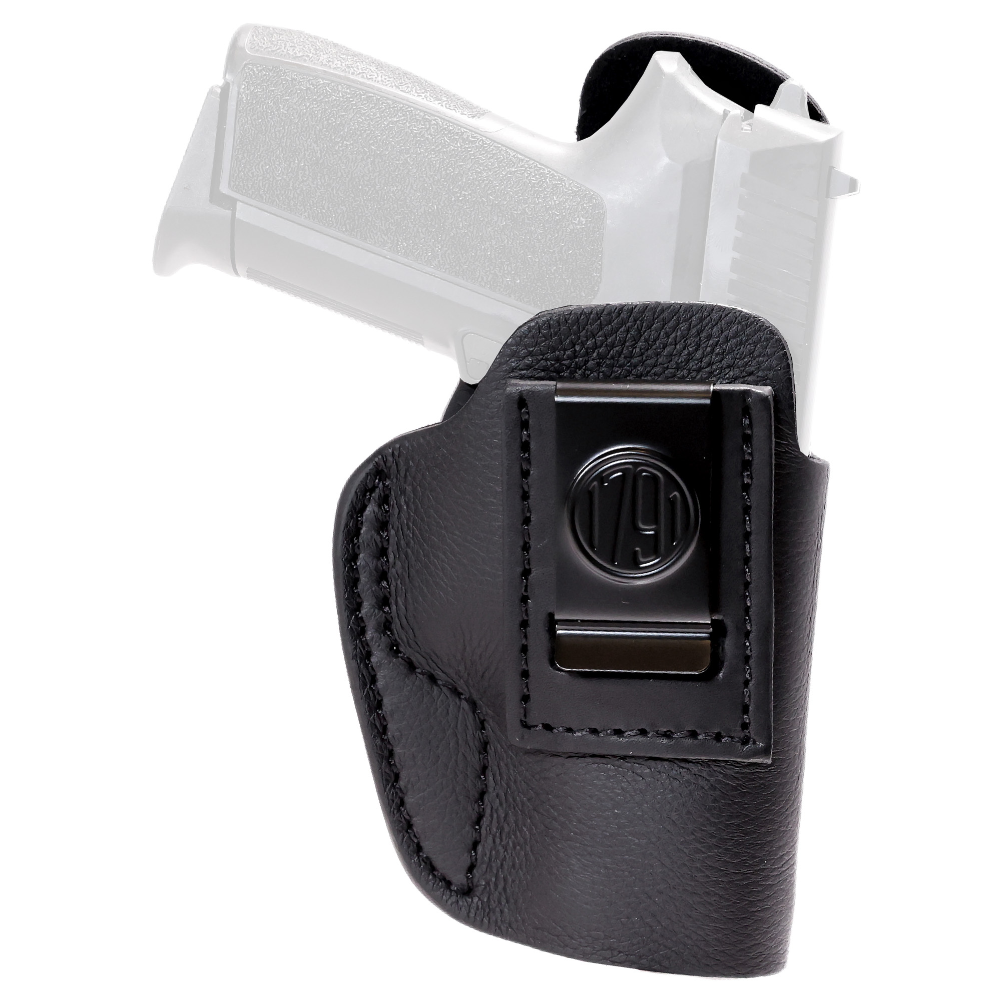 1791 Gunleather Glock 21/29/30/30S/36/37/38/39 Smooth Concealment Right Hand Inside Waistband Holster – Black