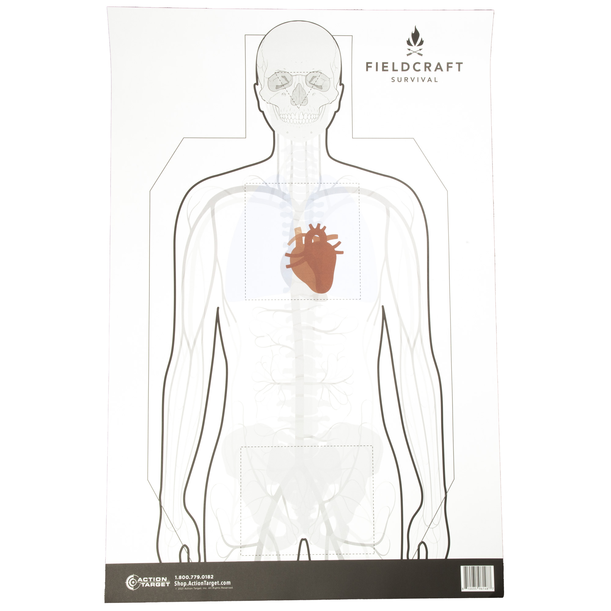 Action Target Fieldcraft Survival Double Sided Training Target