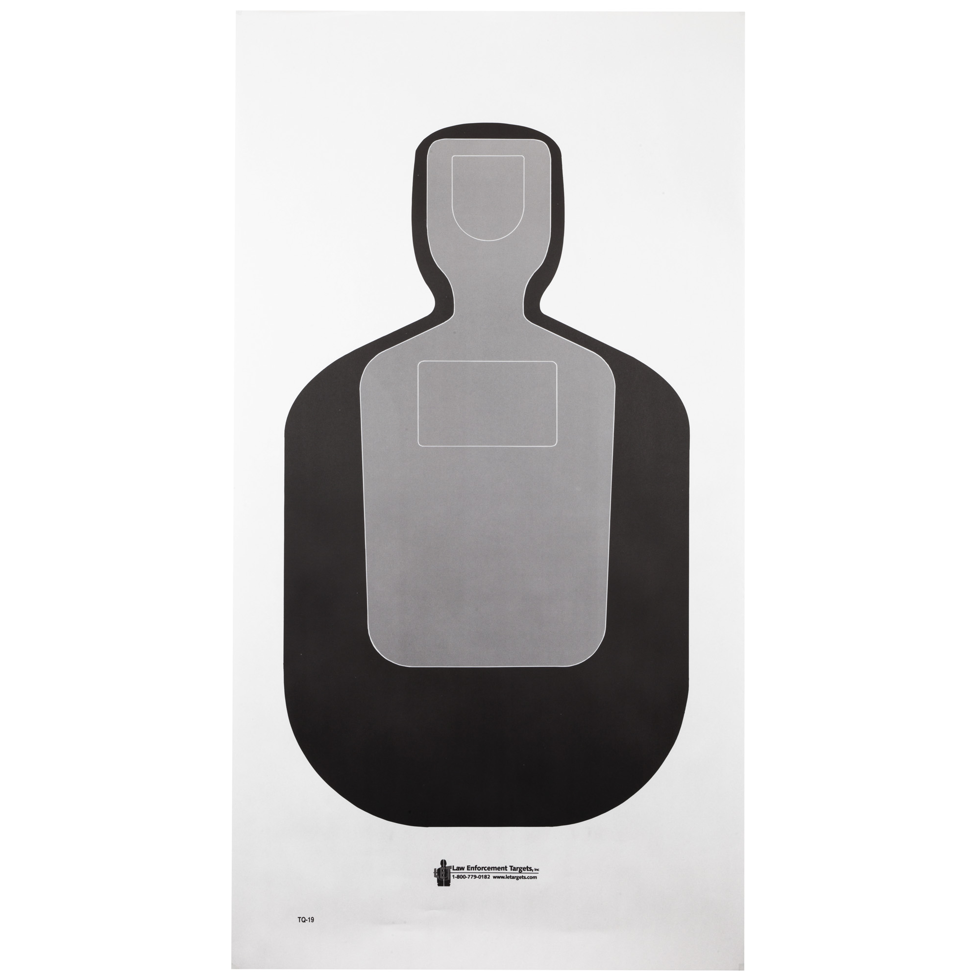 Action Target Standard TQ-19 Qualification Target – 100 Pack