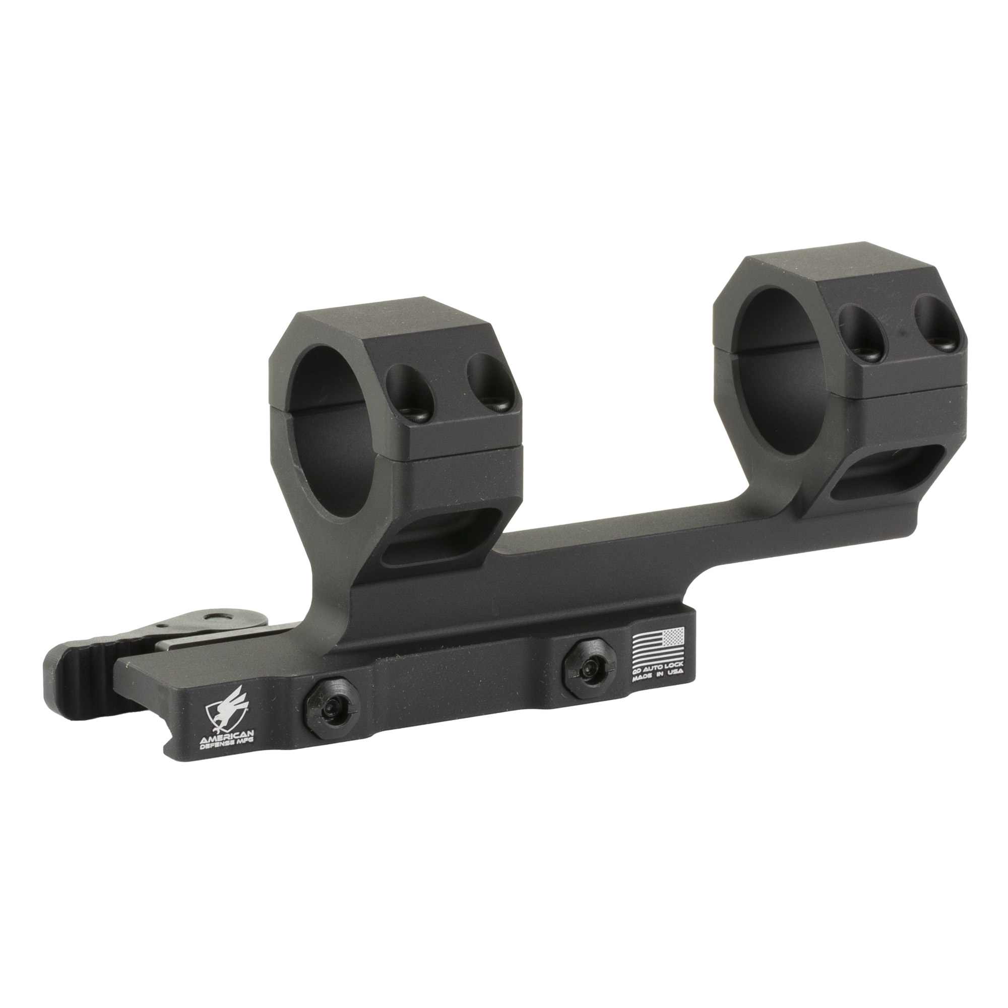 American Defense Mfg. (ADM) Picatinny AD-DELTA Mount 30mm – Black