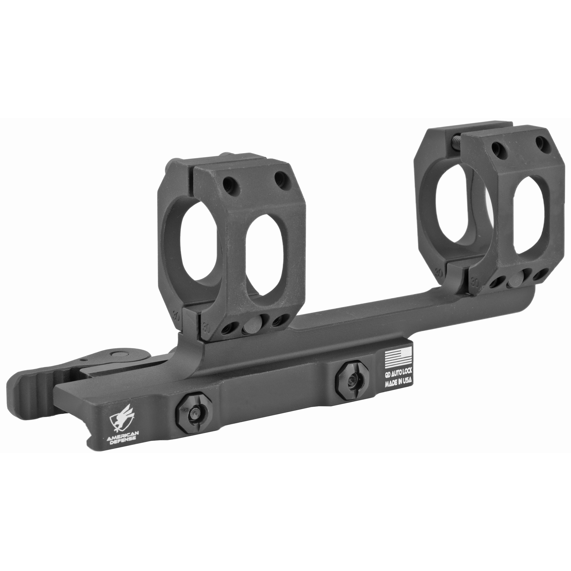 American Defense Mfg. (ADM) Picatinny AD-Recon Cantilever Mount 1″ Medium – Black