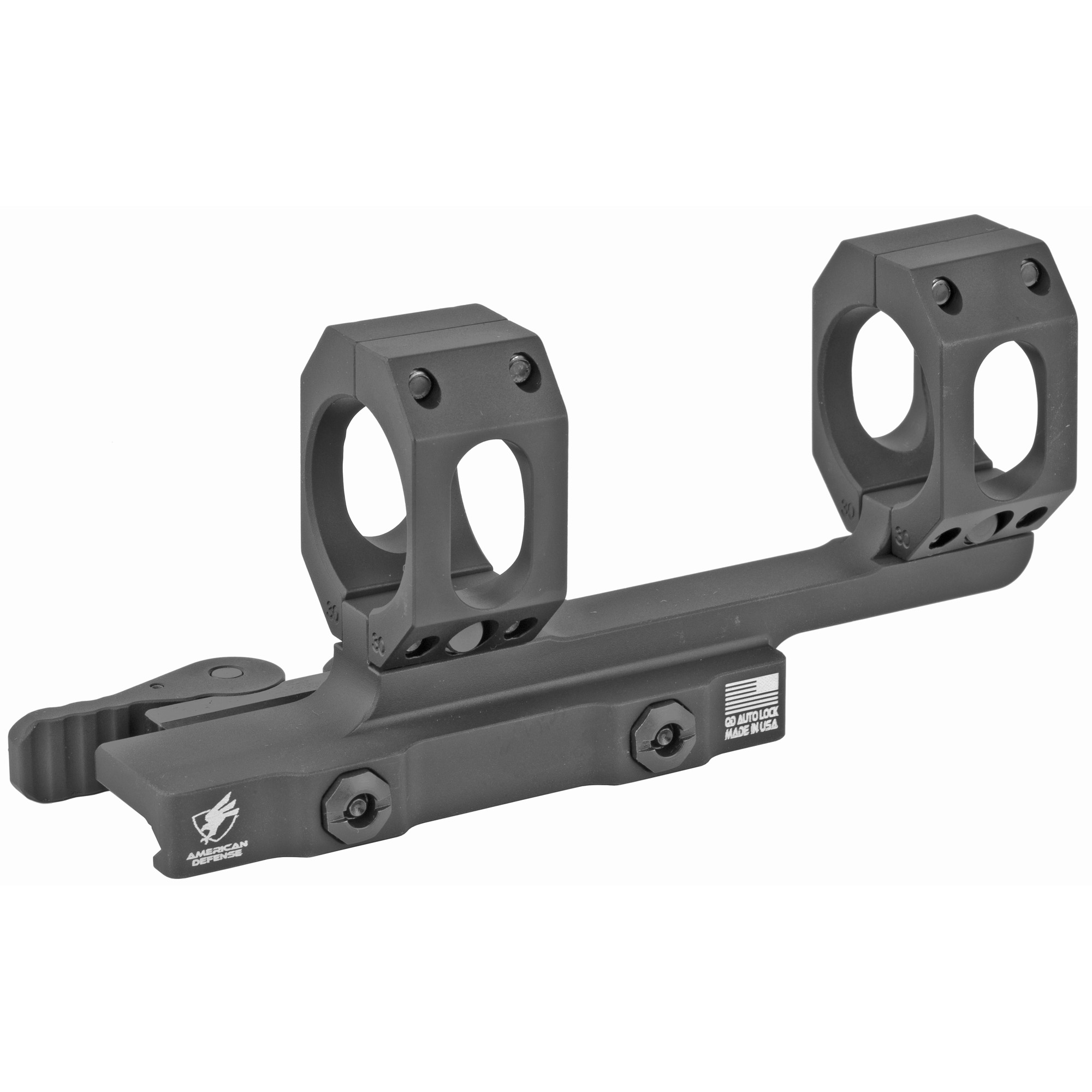 American Defense Mfg. (ADM) Picatinny AD-Recon Mount 30mm Medium – Black