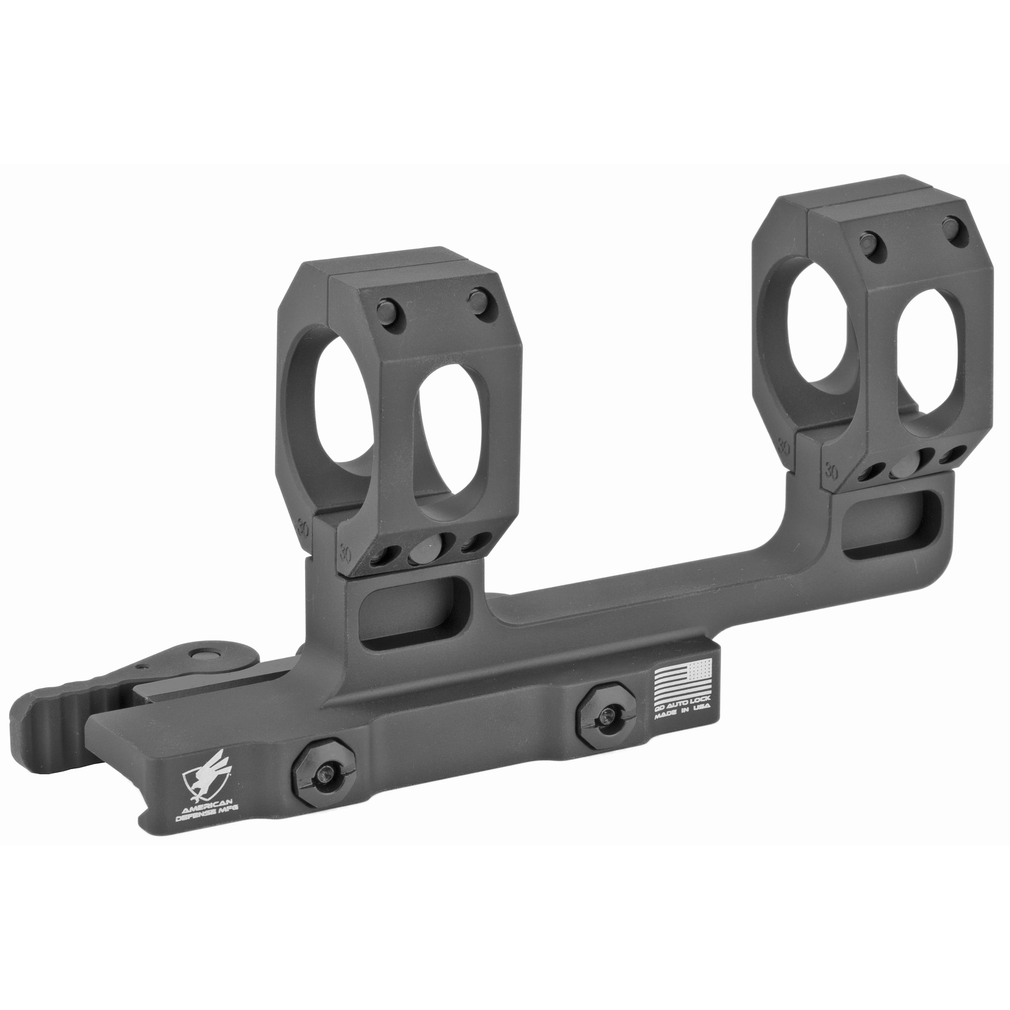 American Defense Mfg. (ADM) Picatinny AD-Recon Mount 30mm High – Black