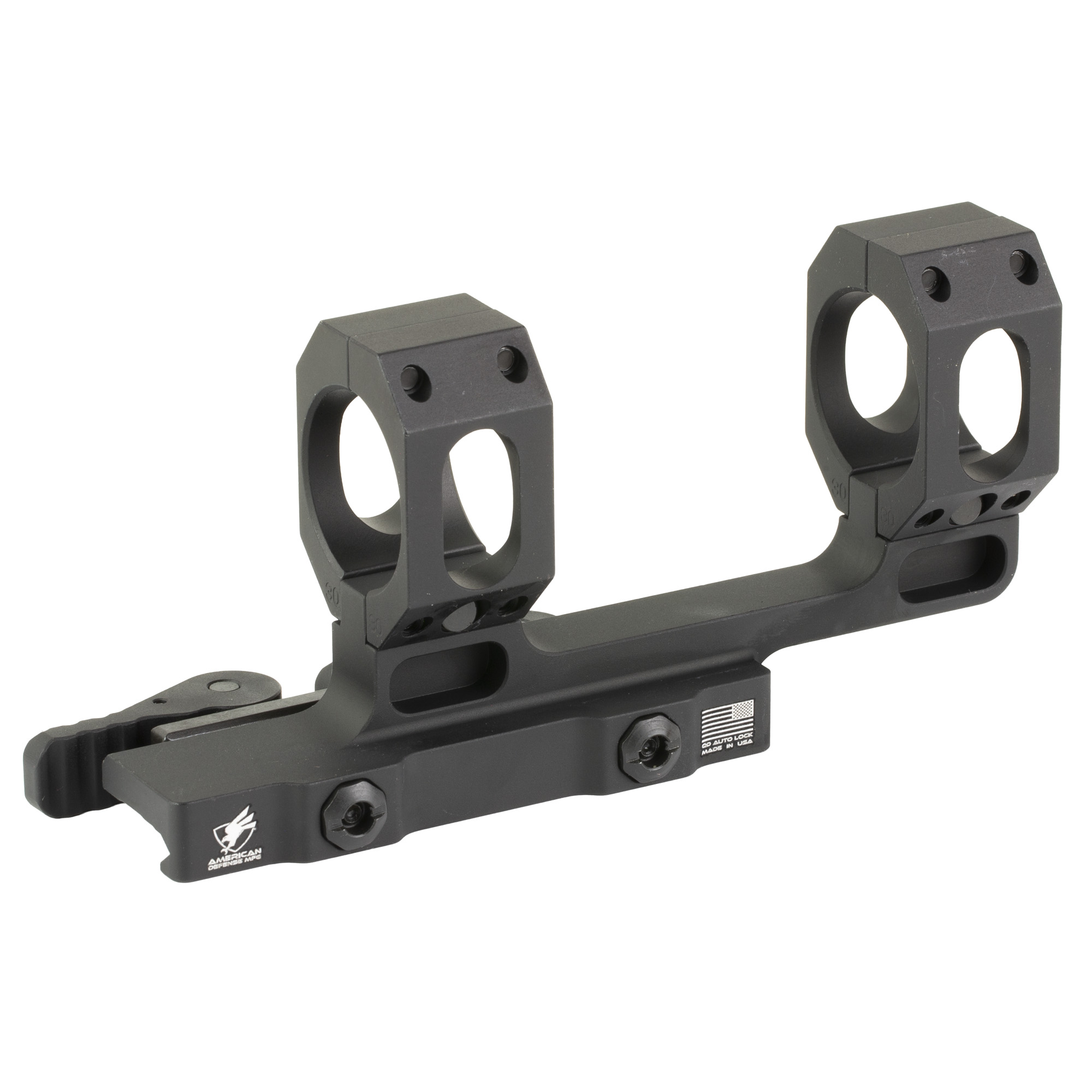 American Defense Mfg. (ADM) Picatinny AD-RECON Mount 30mm Medium – Black