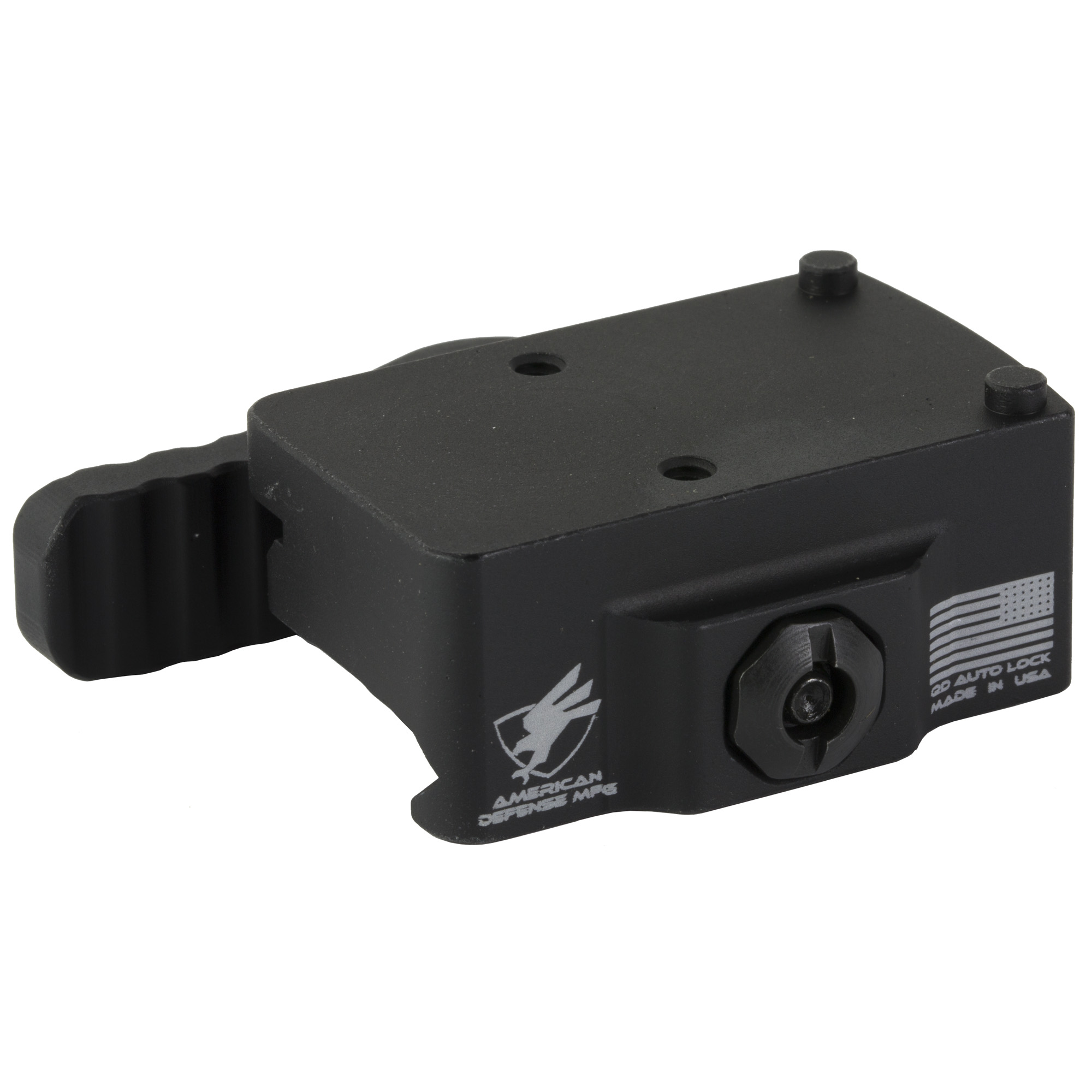 American Defense Mfg. (ADM) Trijicon RMR AD-RMR Left Hand Mount Low – Black