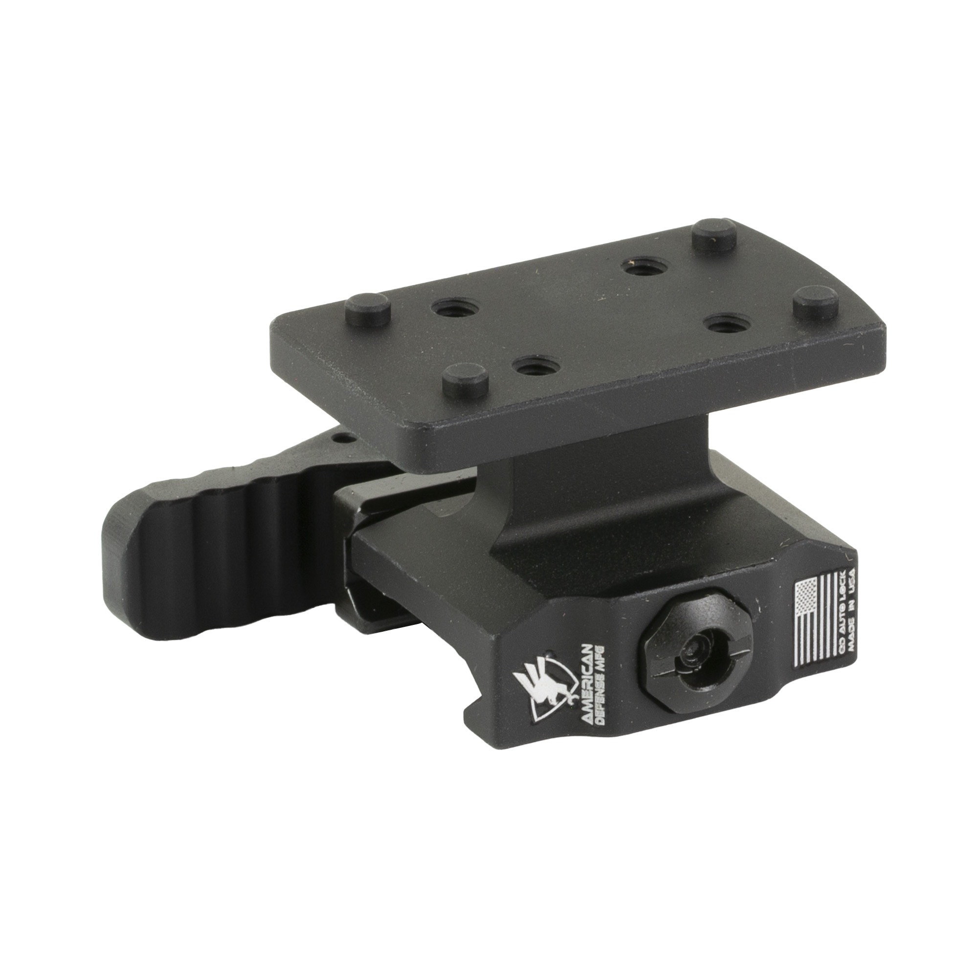 American Defense Mfg. (ADM) RMSc Footprint Lightweight TR Mount Lower 1/3 – Black