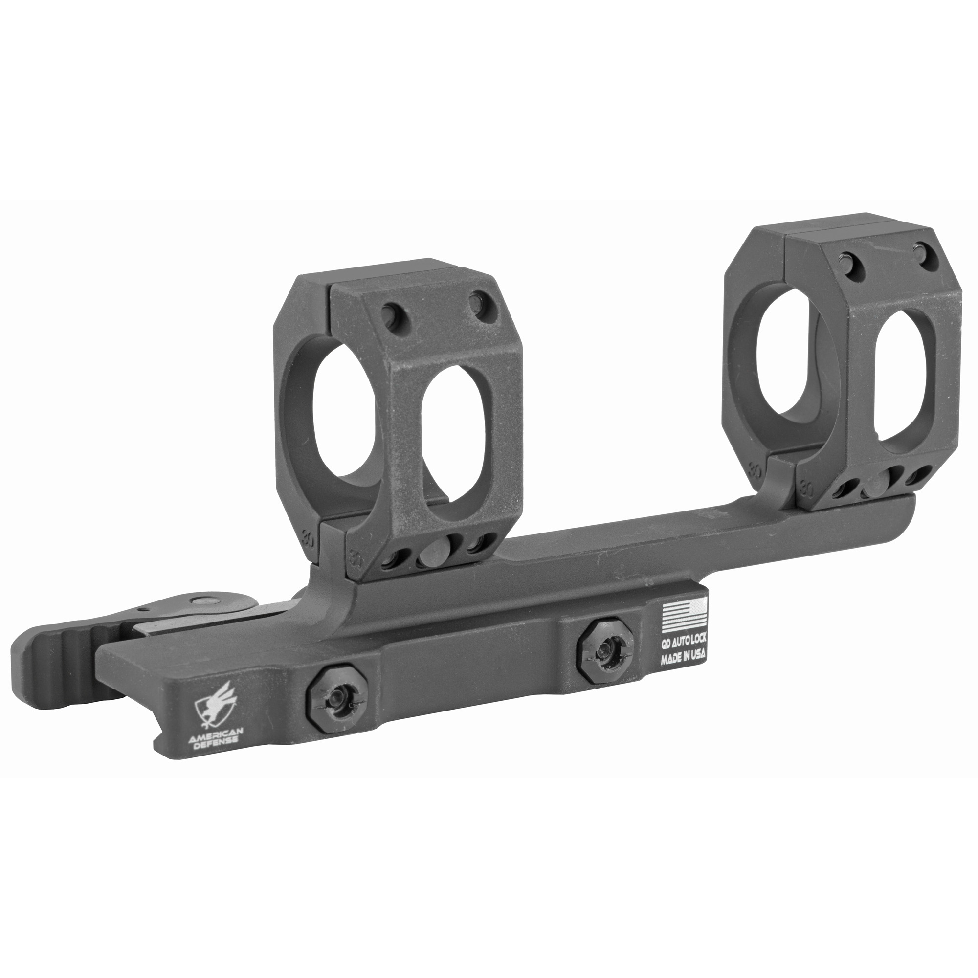 American Defense Mfg. (ADM) AD-Recon 2″ Offset Mount 30mm – Black