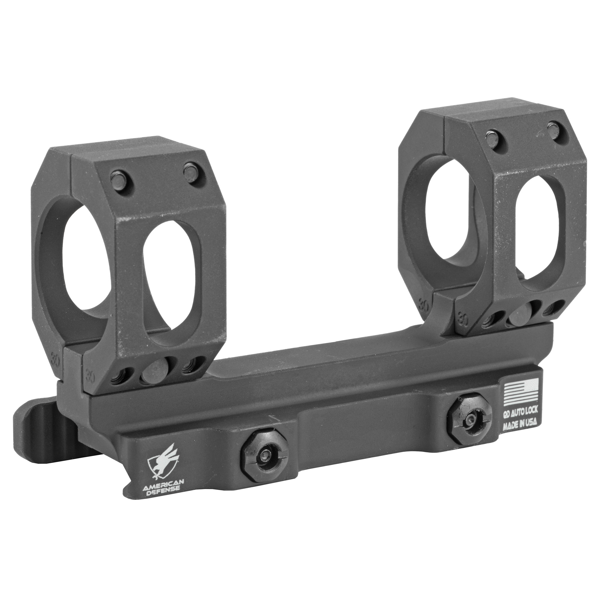 American Defense Mfg. (ADM) AD-Recon Mount 30mm – Black