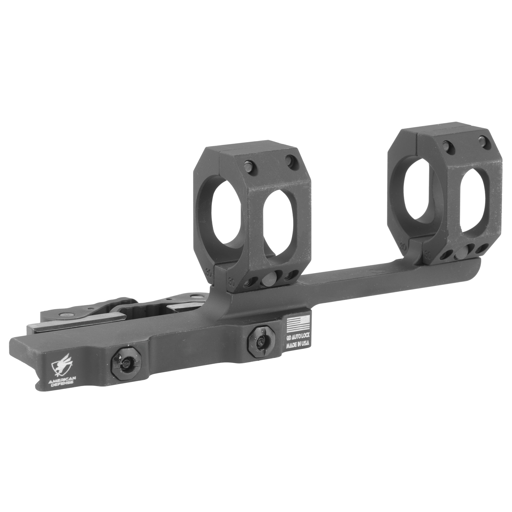 American Defense Mfg. (ADM) Picatinny AD-RECON-X Mount 30mm – Black