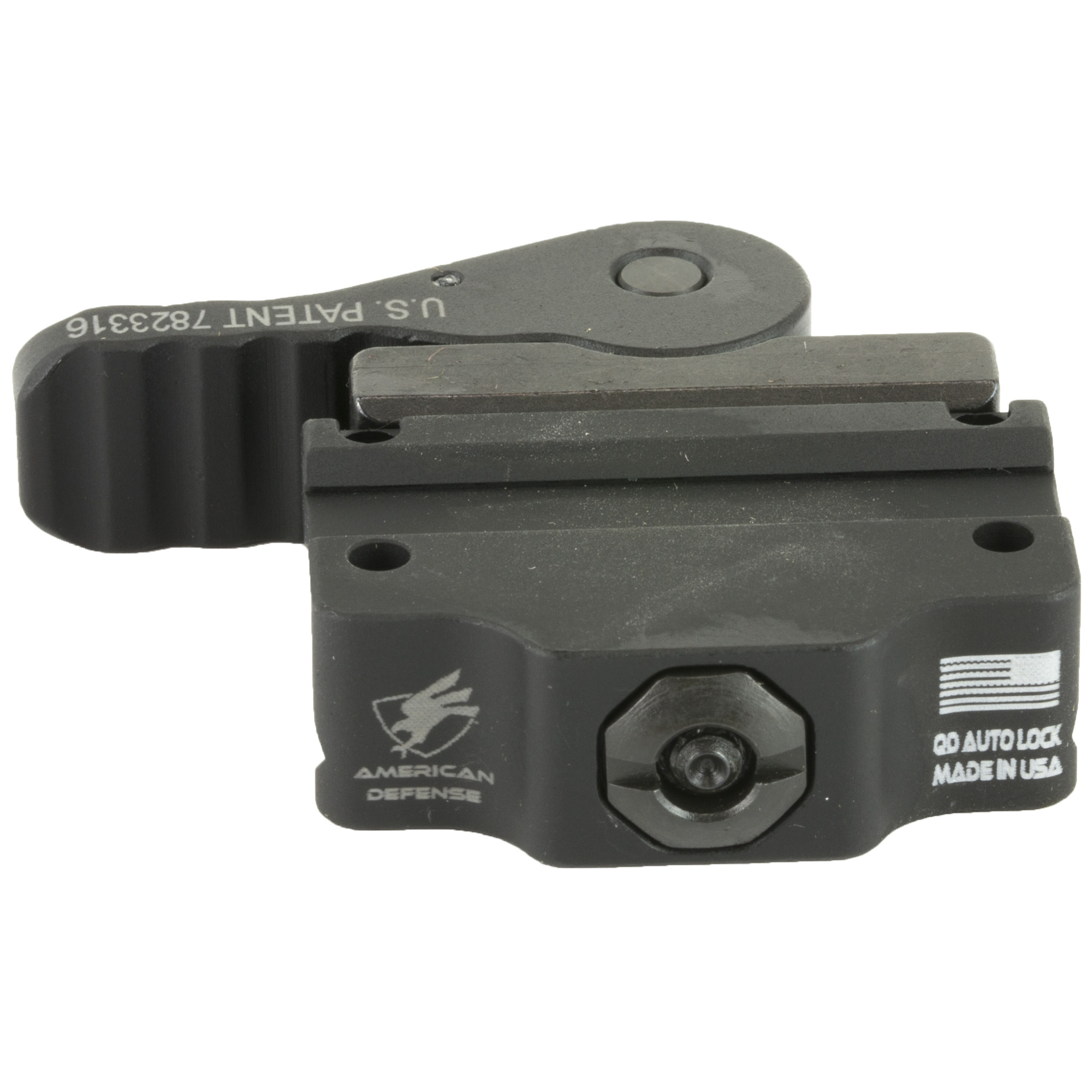 American Defense Mfg. (ADM) Trijicon MRO AD-MRO Mount Low – Black