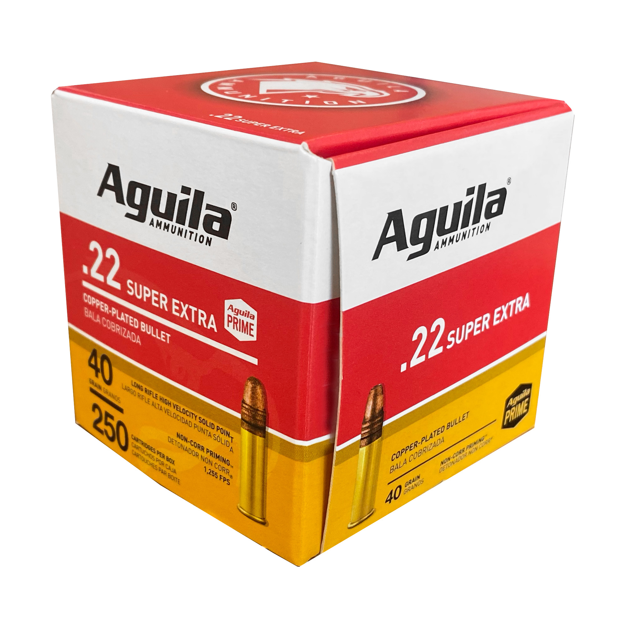 Aguila Rimfire 22 LR Hi-Velocity 40gr Solid Point – 250rd