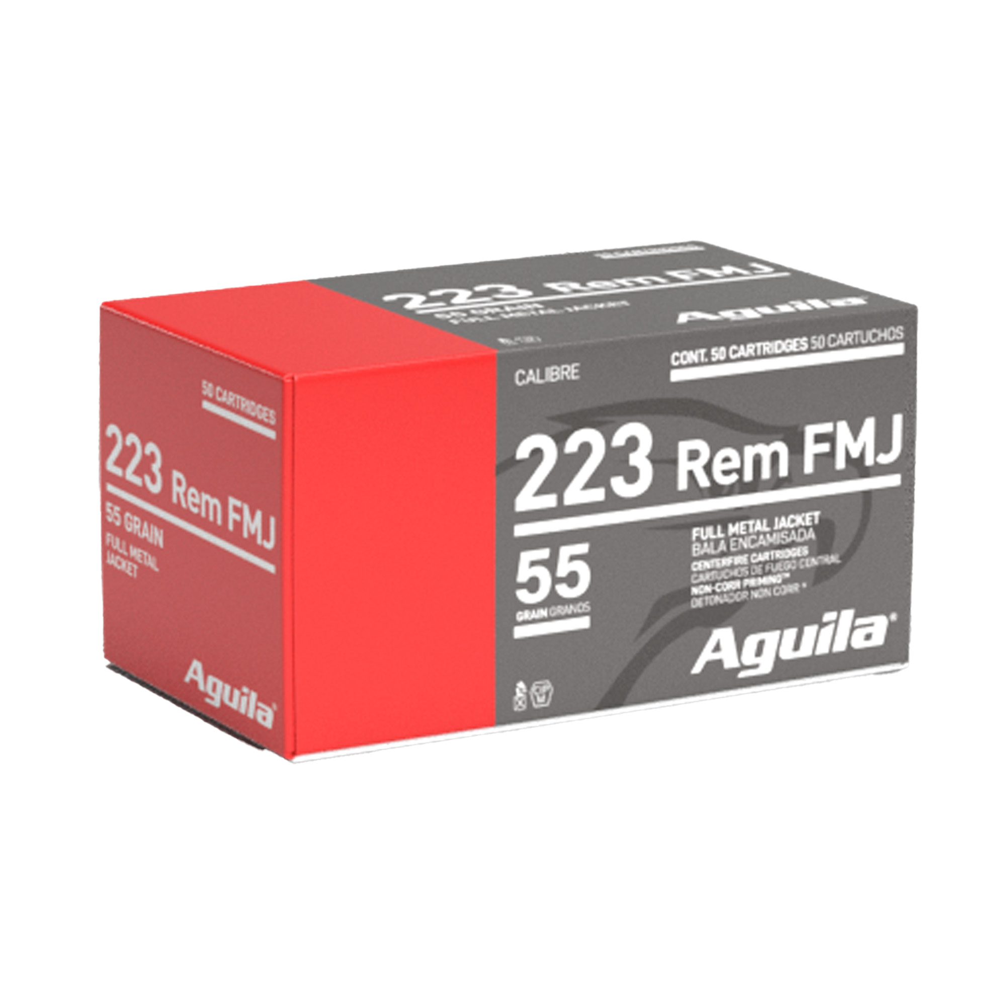 Aguila Rifle 223 Remington 55gr Full Metal Jacket – 50rd