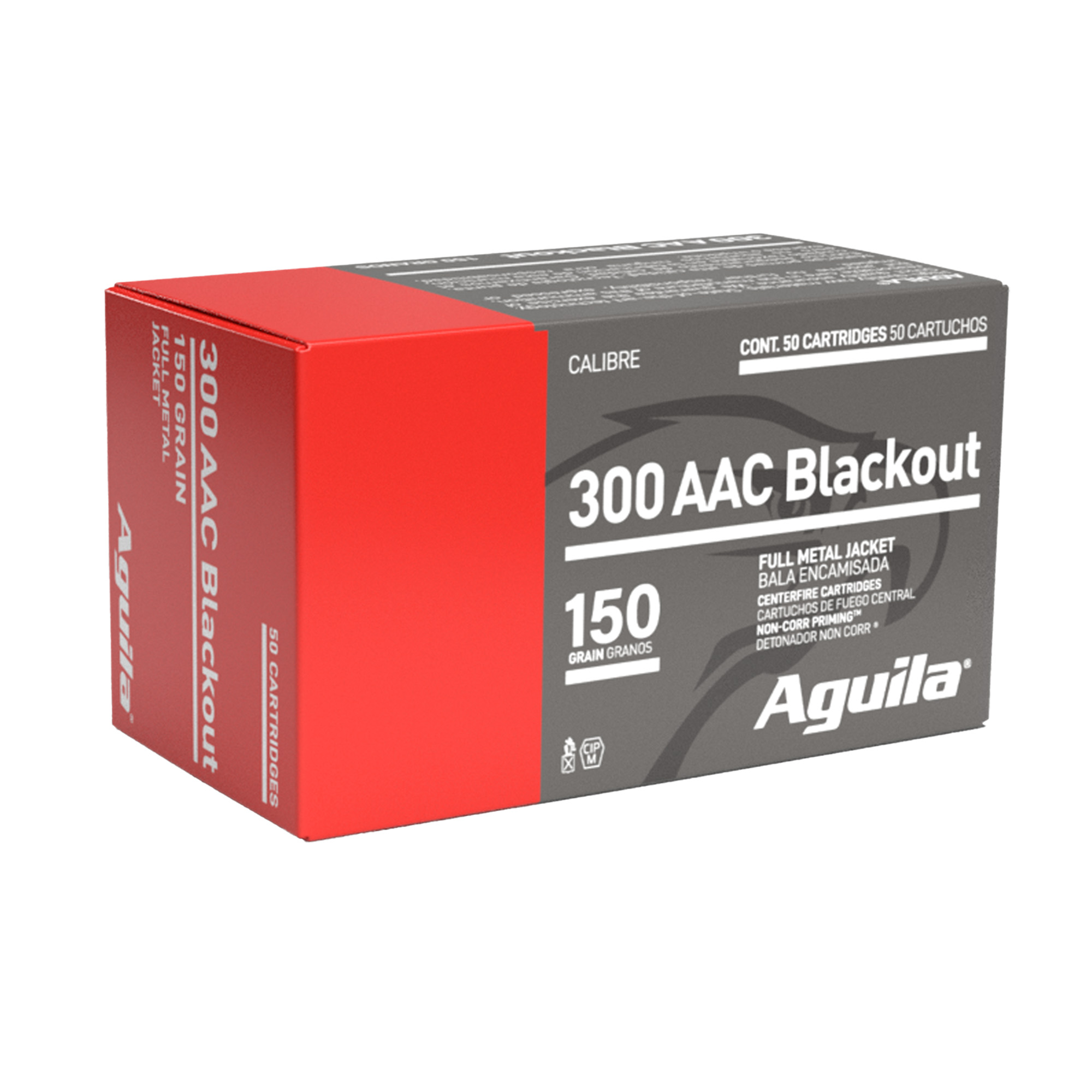 Aguila Rifle 300 Blackout 150gr Full Metal Jacket – 50rd