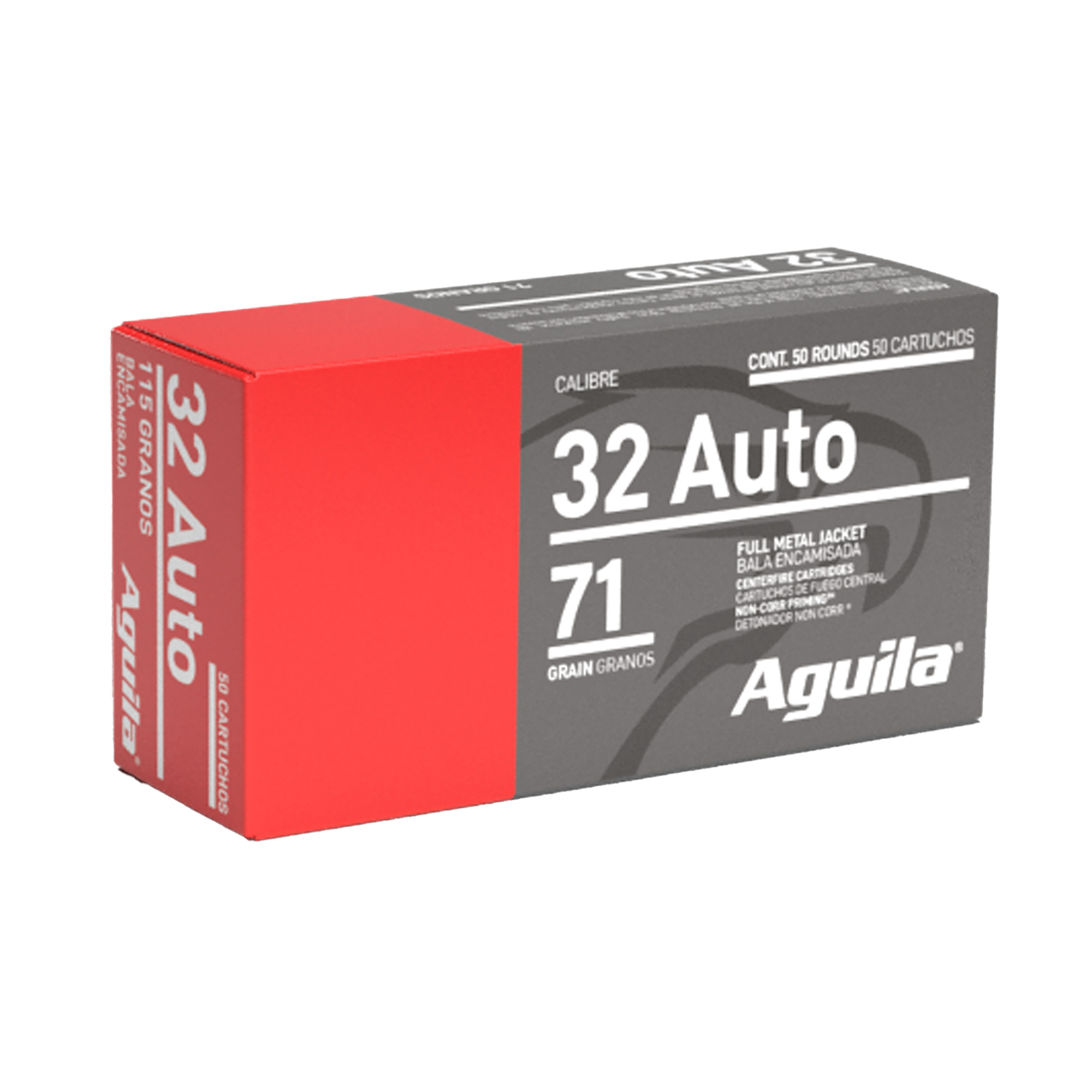 Aguila Pistol 32 ACP 71gr Full Metal Jacket – 50rd