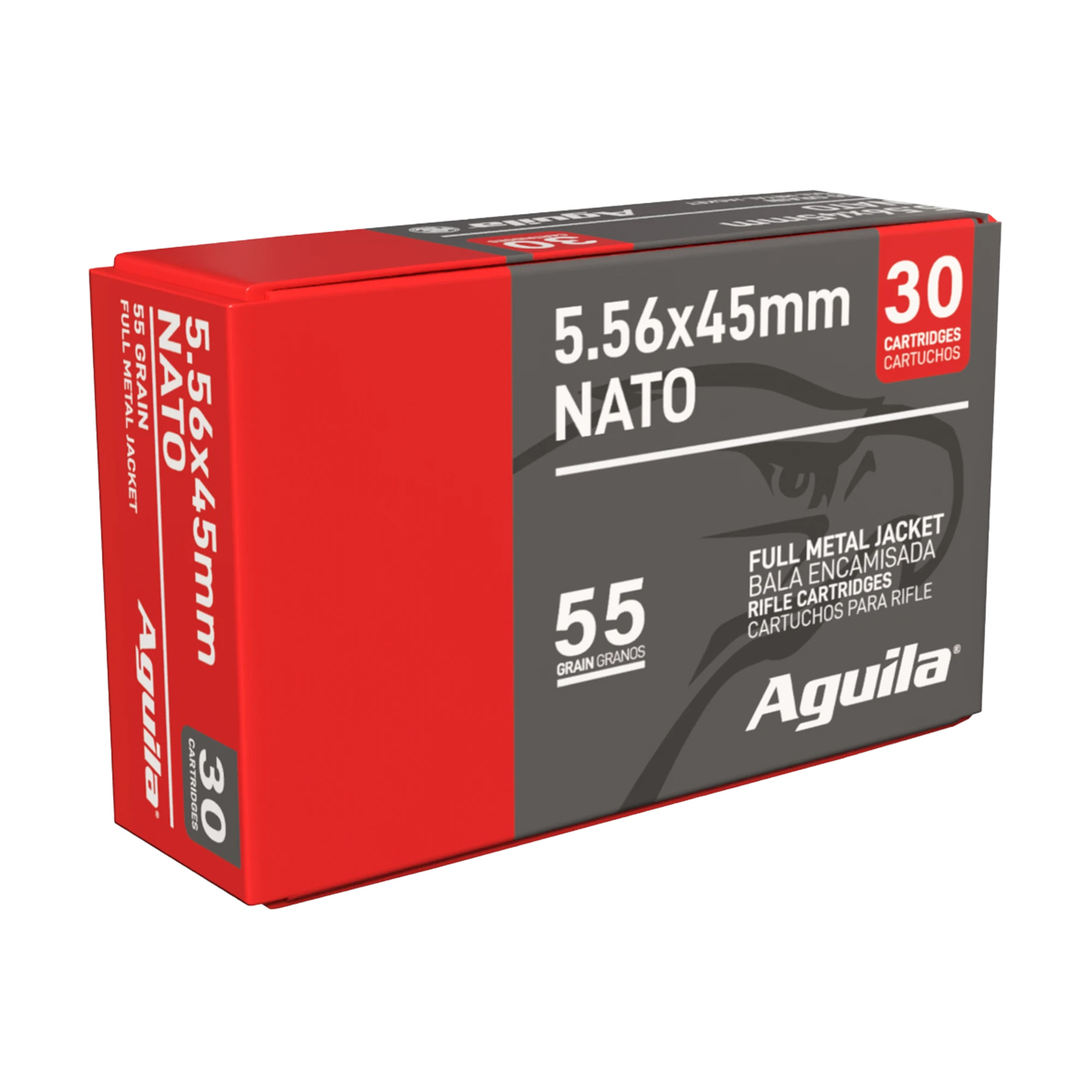 Aguila Rifle 5.56 NATO 55gr Full Metal Jacket – 30rd