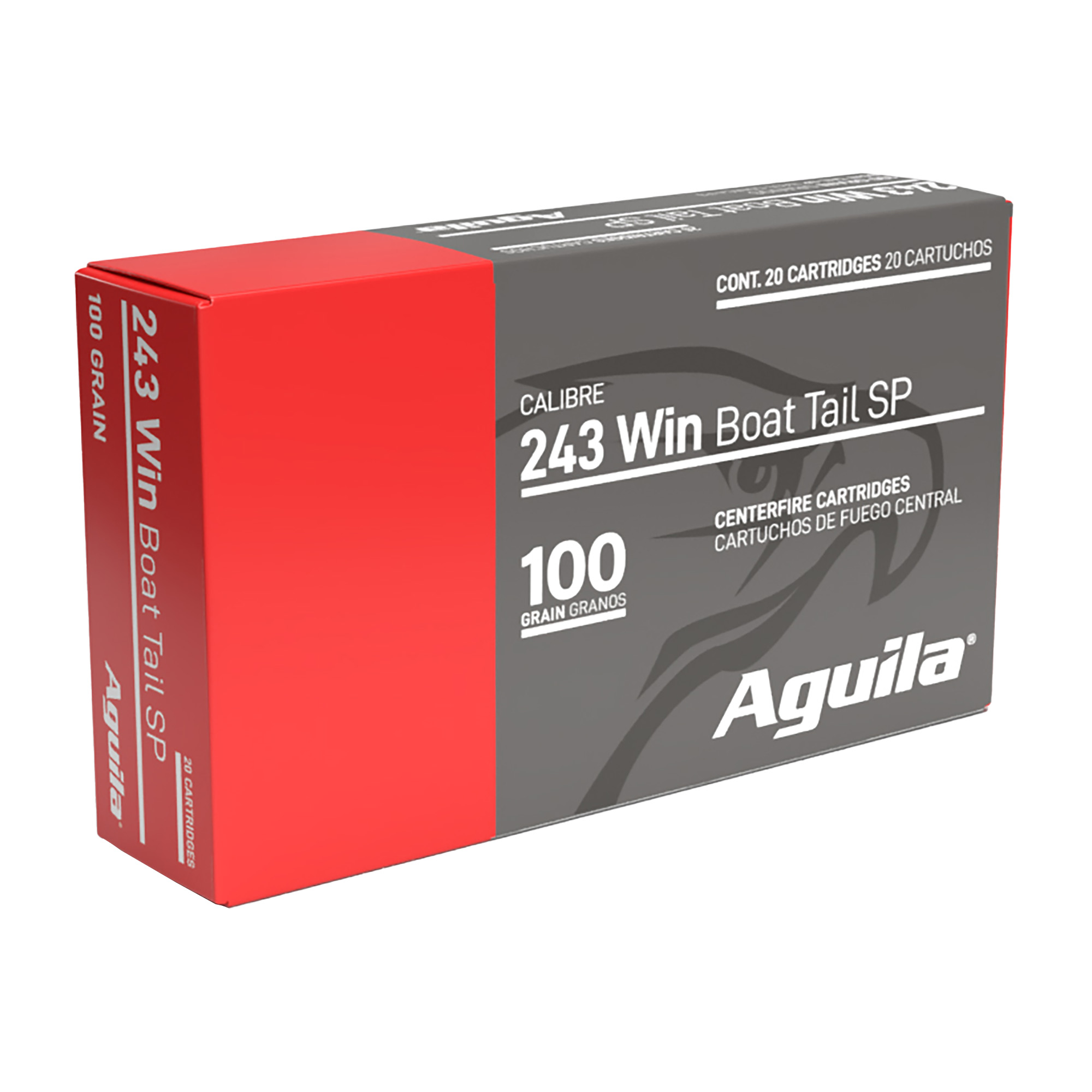 Aguila Rifle 243 Winchester 100gr Soft Point – 20rd