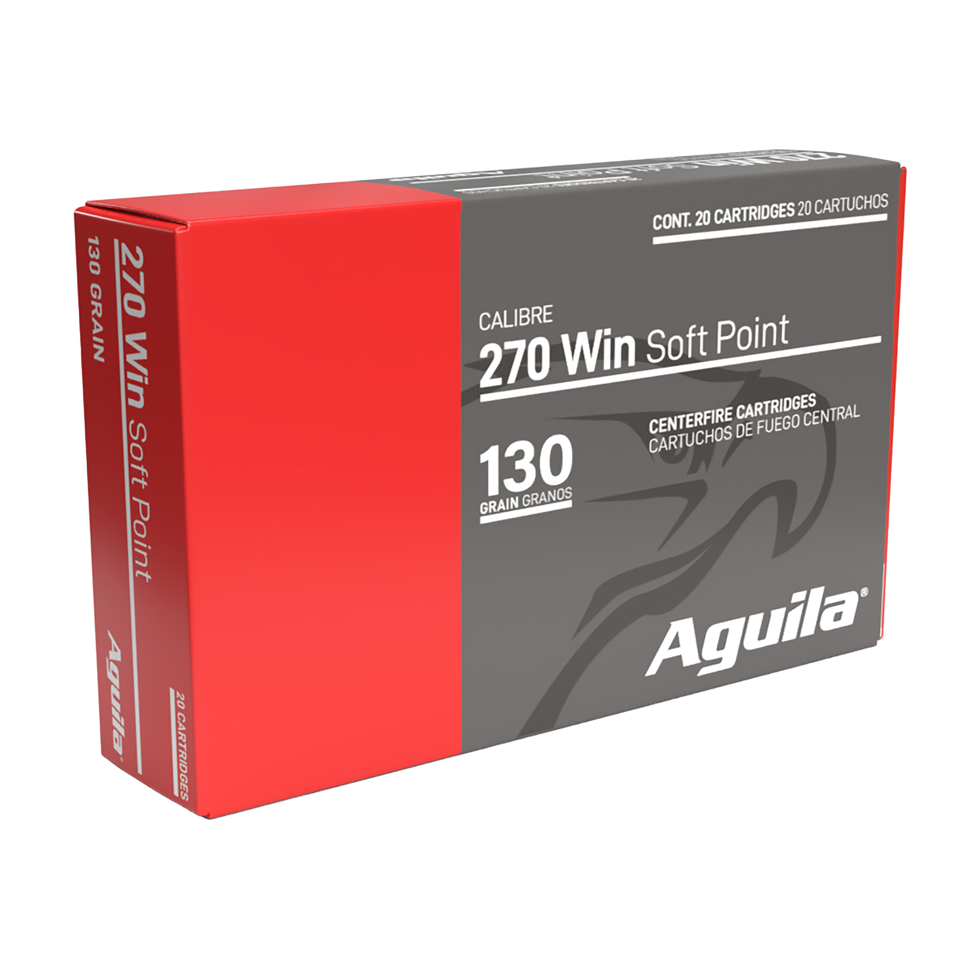 Aguila Rifle 270 Winchester 130gr Soft Point – 20rd