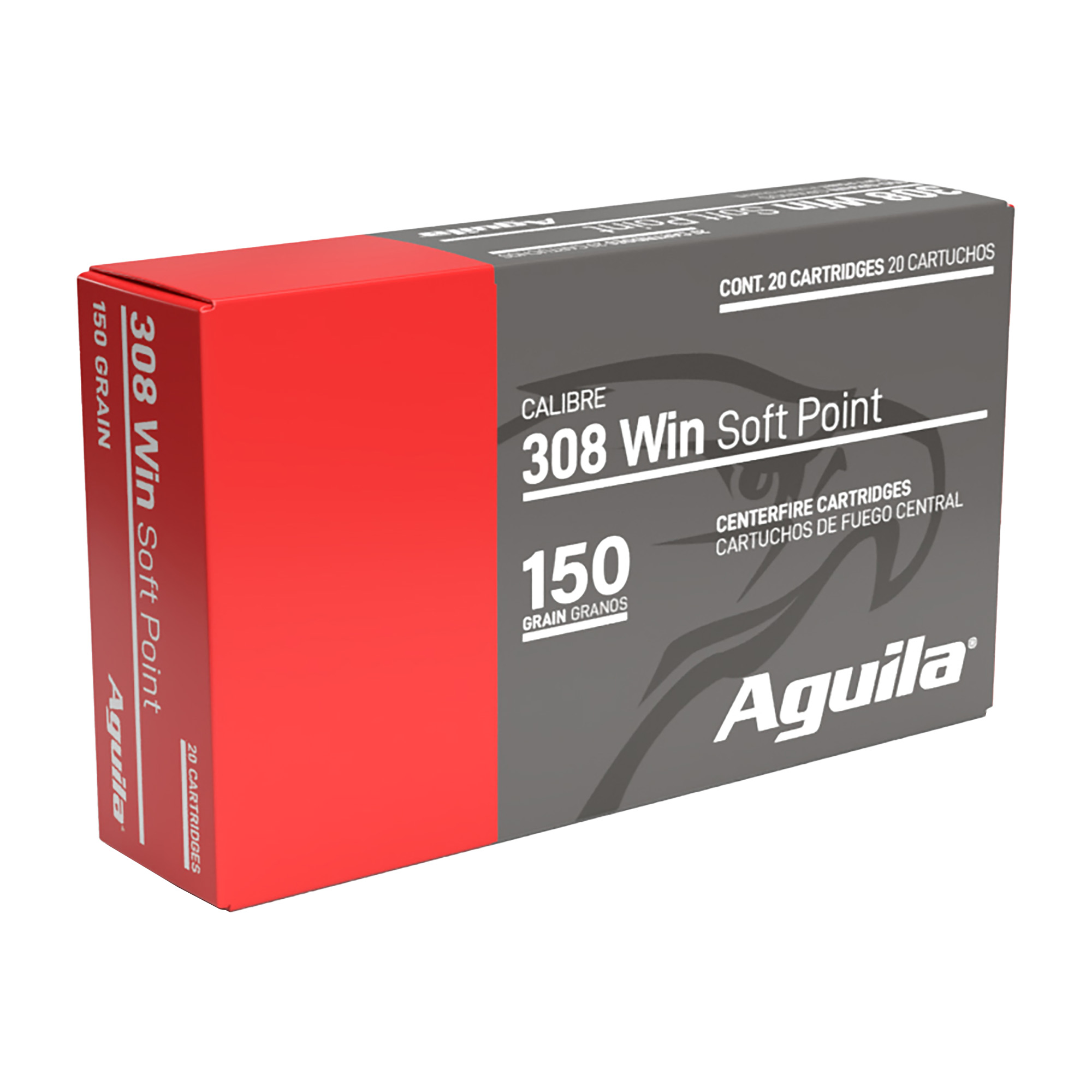 Aguila Rifle 308 Winchester 150gr Soft Point – 20rd