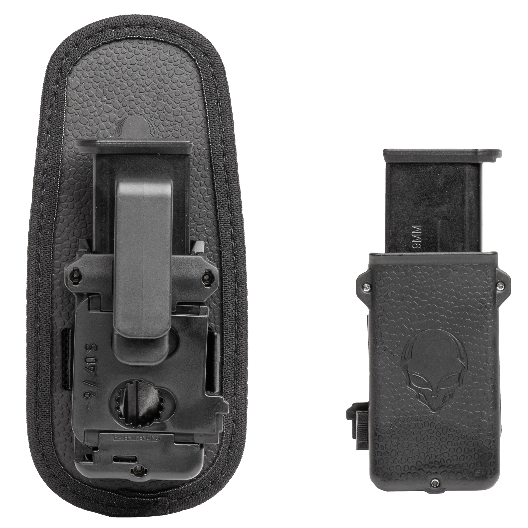 Alien Gear Holsters 9MM/40 Caliber Single Stack Single Mag Carrier Magazine Pouch – Black