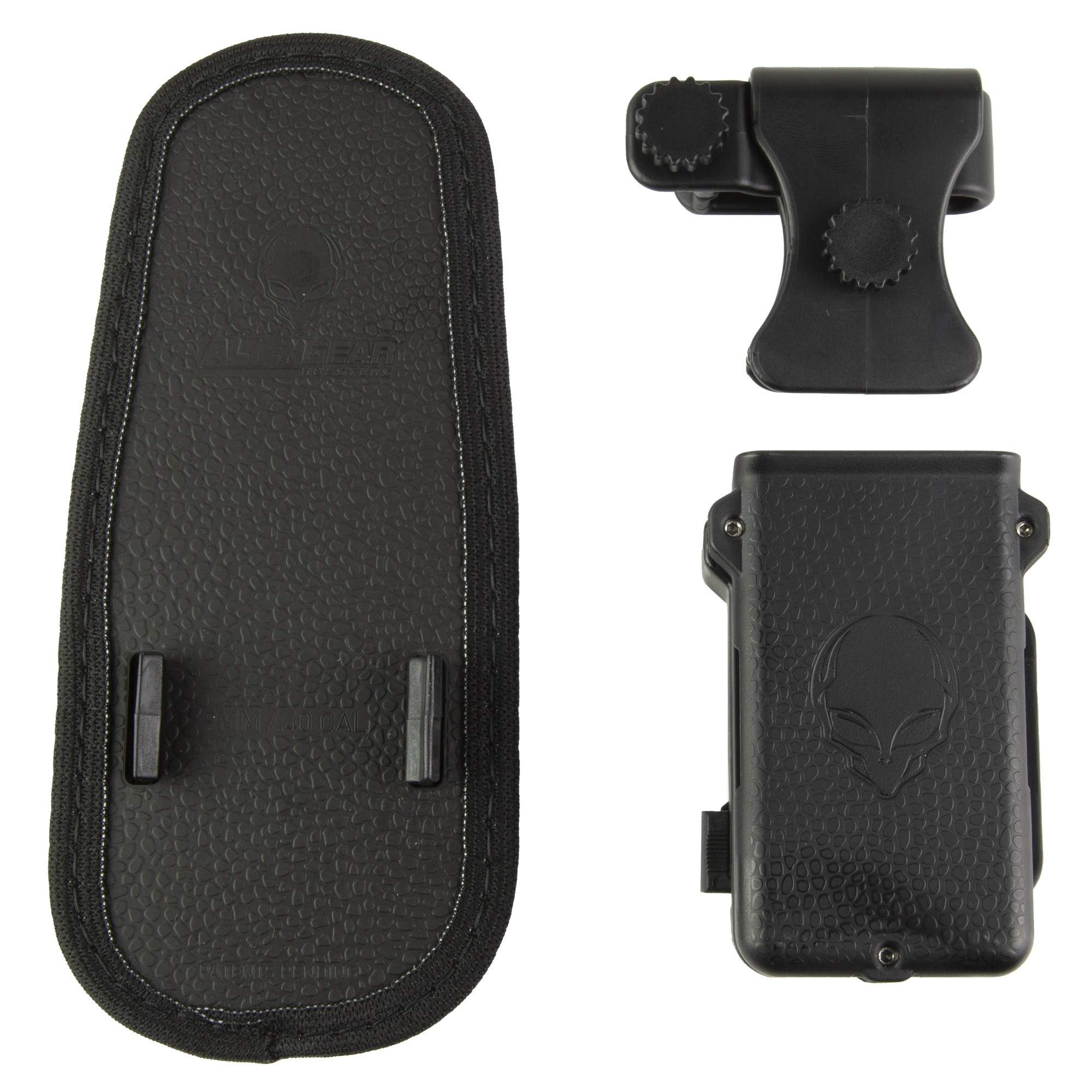 Alien Gear Holsters 9MM/40 Caliber Double Stack Single Mag Carrier Magazine Pouch – Black