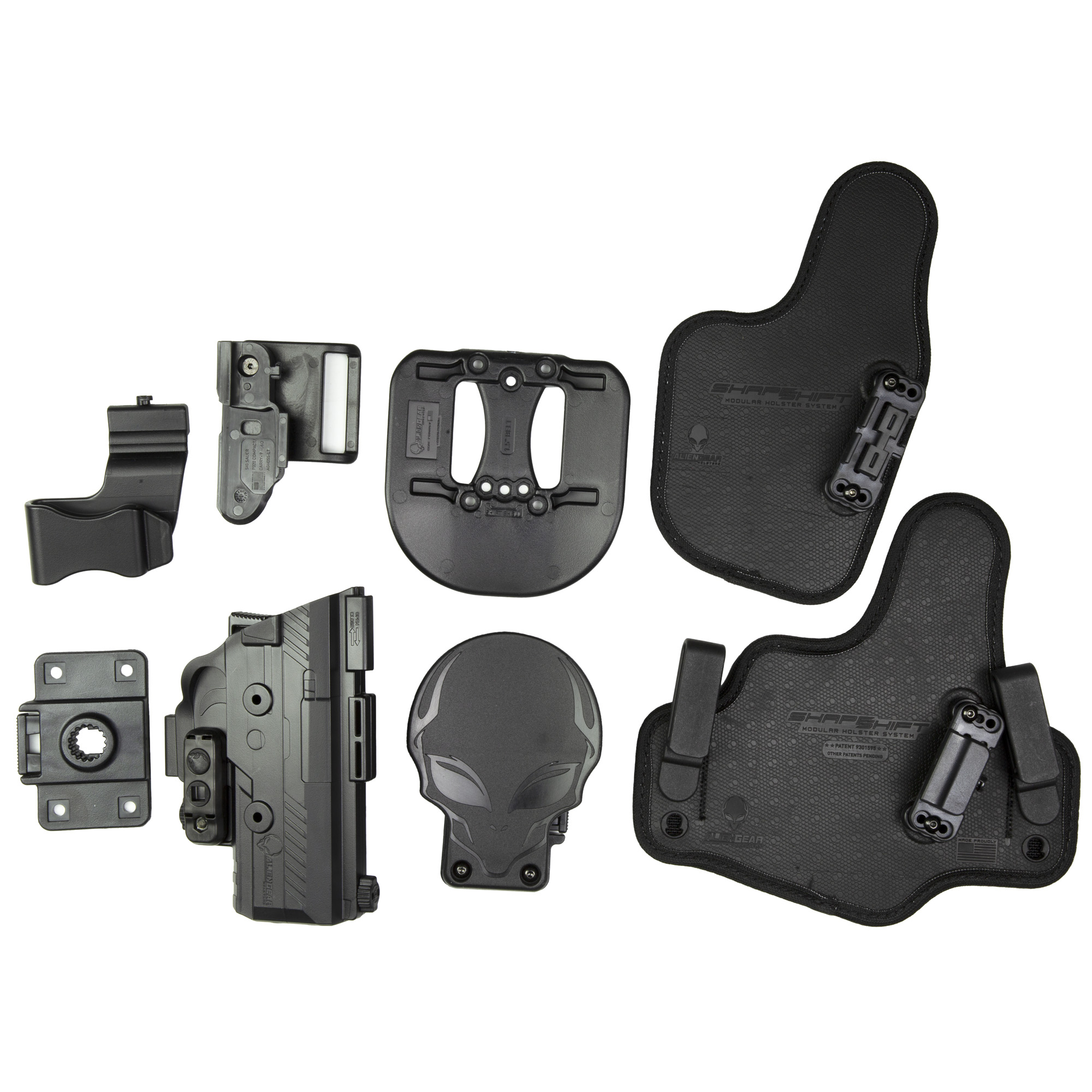 Alien Gear Holsters Sig P320 Compact ShapeShift Modular Holster System Core Carry Pack Right Hand – Black