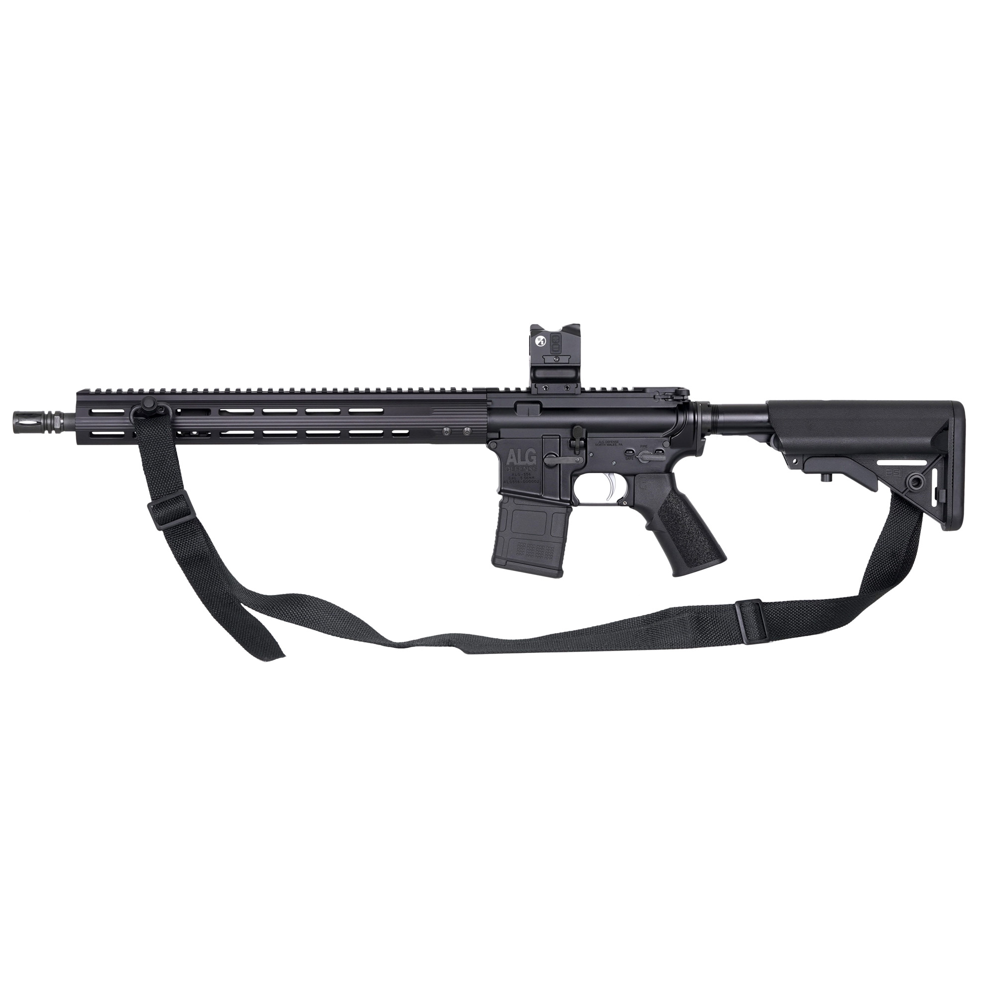 ALG Defense ALG-556 El Jefe AR 16.25″ 5.56 NATO 30rd – Black