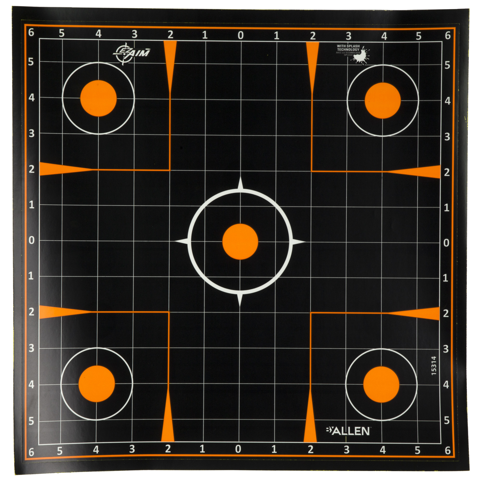 Allen Company EZ AIM Adhesive Sight-In 12″ – 10