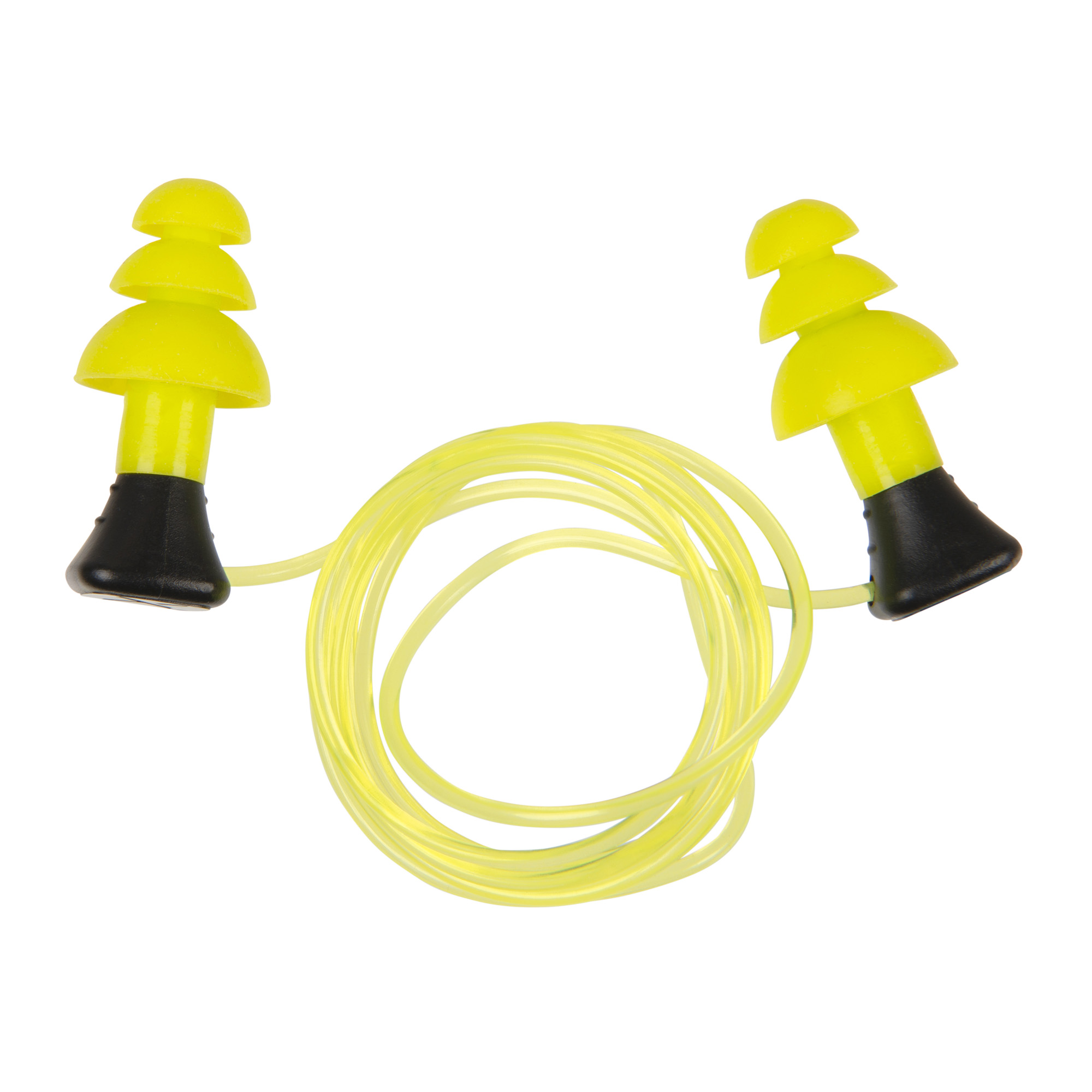 Allen Company ULTRX Tethered Silicone Ear Plugs – 3 – Yellow