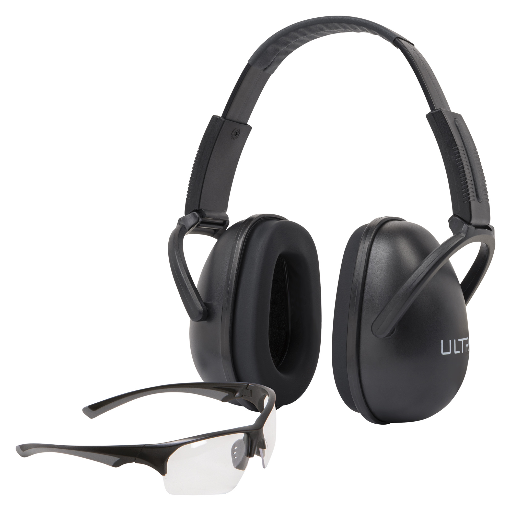 Allen Company ULTRX Sound Blocker Hearing and Eye Earmuff – 1 – Black