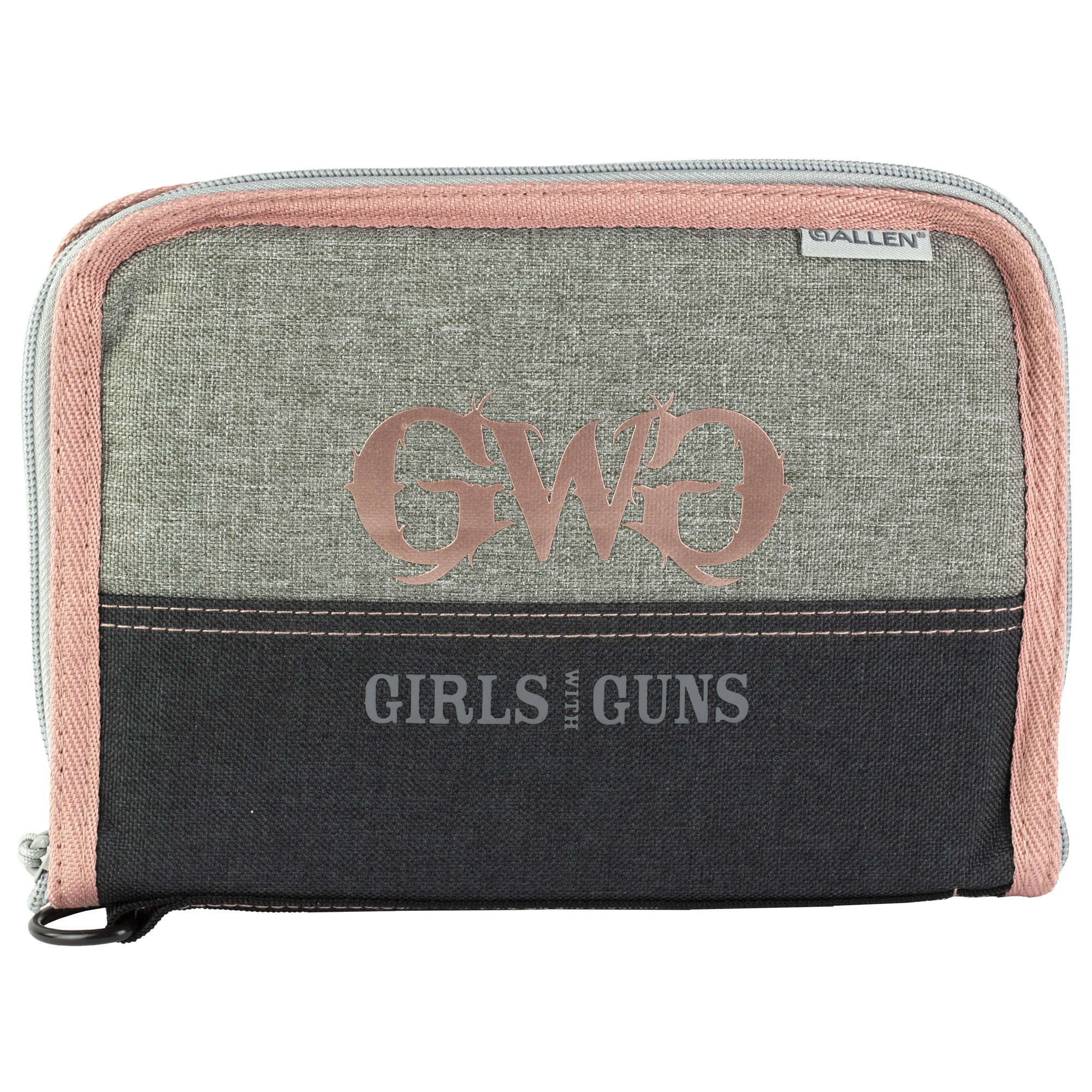 Allen Company Girls with Guns Polyester Pistol Case 10″ – Pink