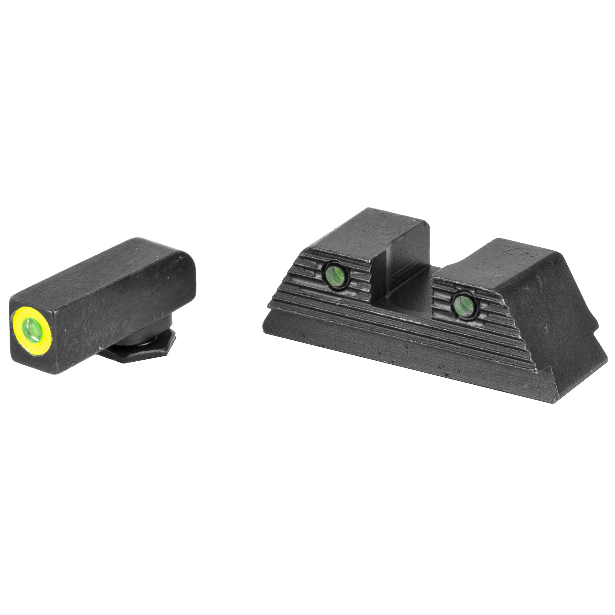 AmeriGlo Glock 20/21/29/30/31/32/36 Trooper Sight Tool Front/Rear – Green, Lime