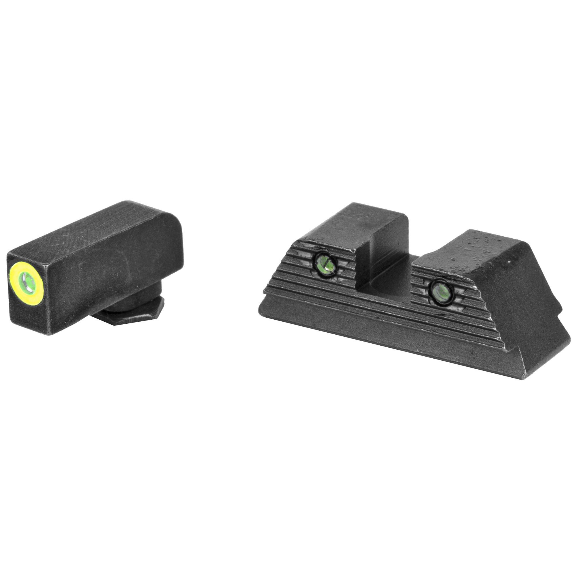 AmeriGlo Glock 17/19 Trooper Sight Tool Front/Rear – Green, Lime