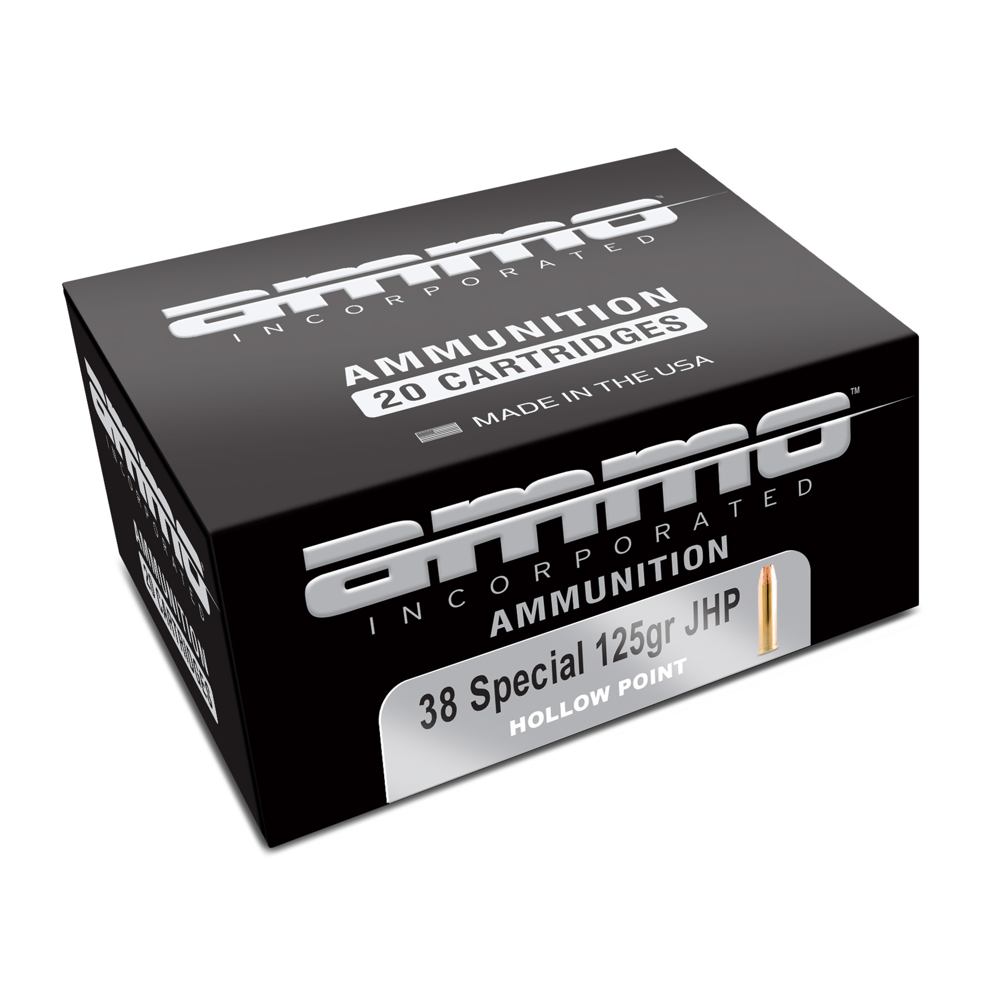 Ammo Inc Signature 38 Special 125gr Jacketed Hollow Point – 20rd