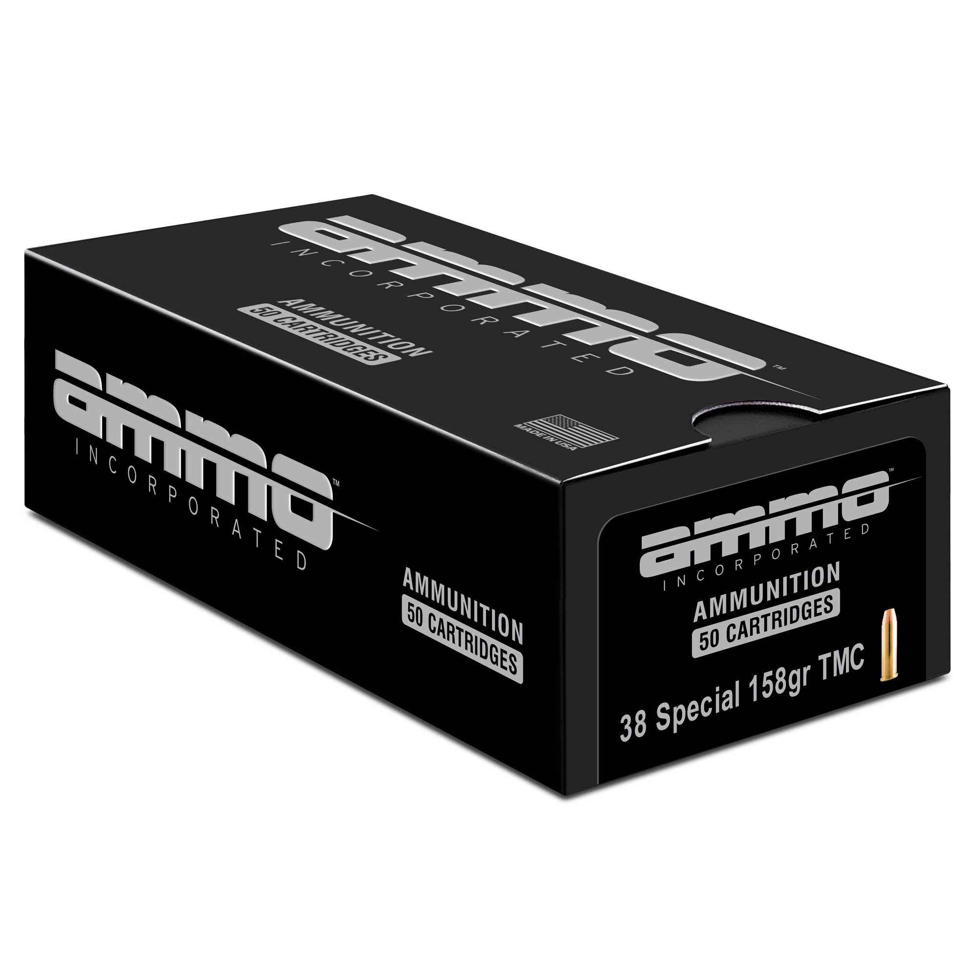 Ammo Inc Signature 38 Special 158gr Total Metal Coating – 50rd