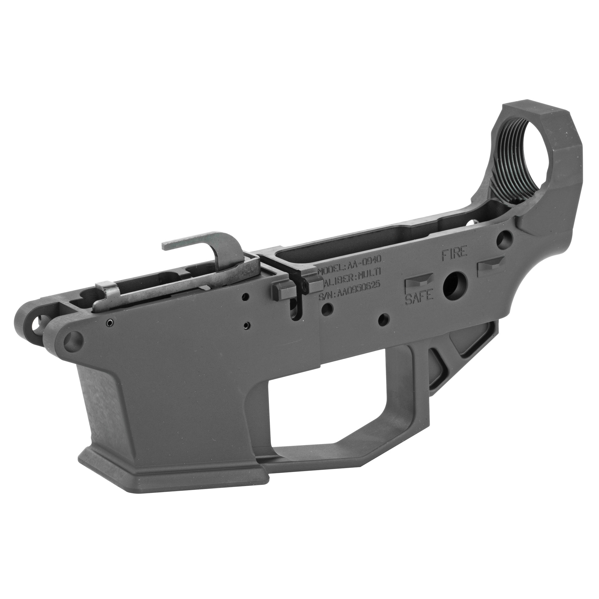 Angstadt Arms 0940 Stripped Lower Receiver 40 S&W 9MM – Black