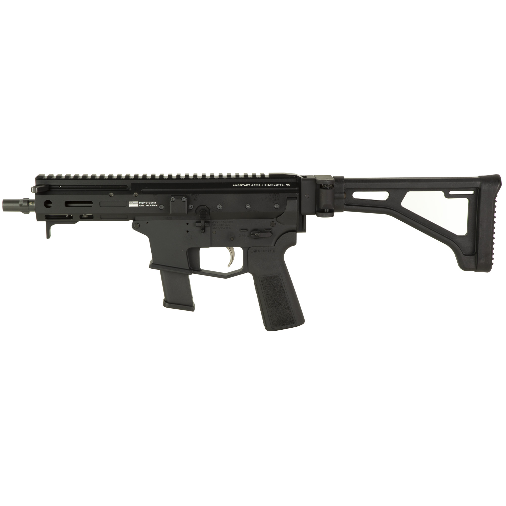 Angstadt Arms MDP-9 Gen2 6″ 9mm 27rd – Black