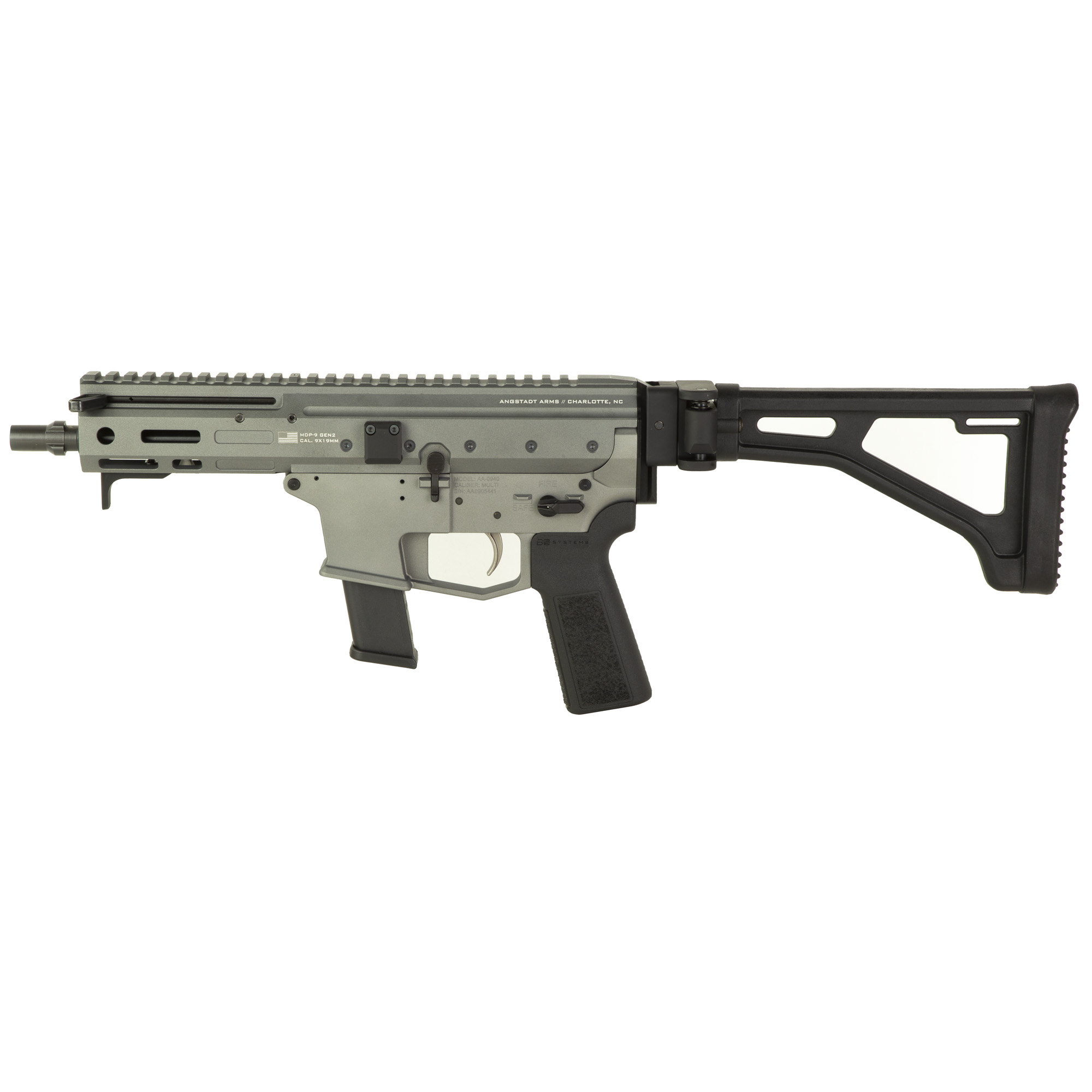 Angstadt Arms MDP-9 Gen2 6″ 9mm 27rd – Gray