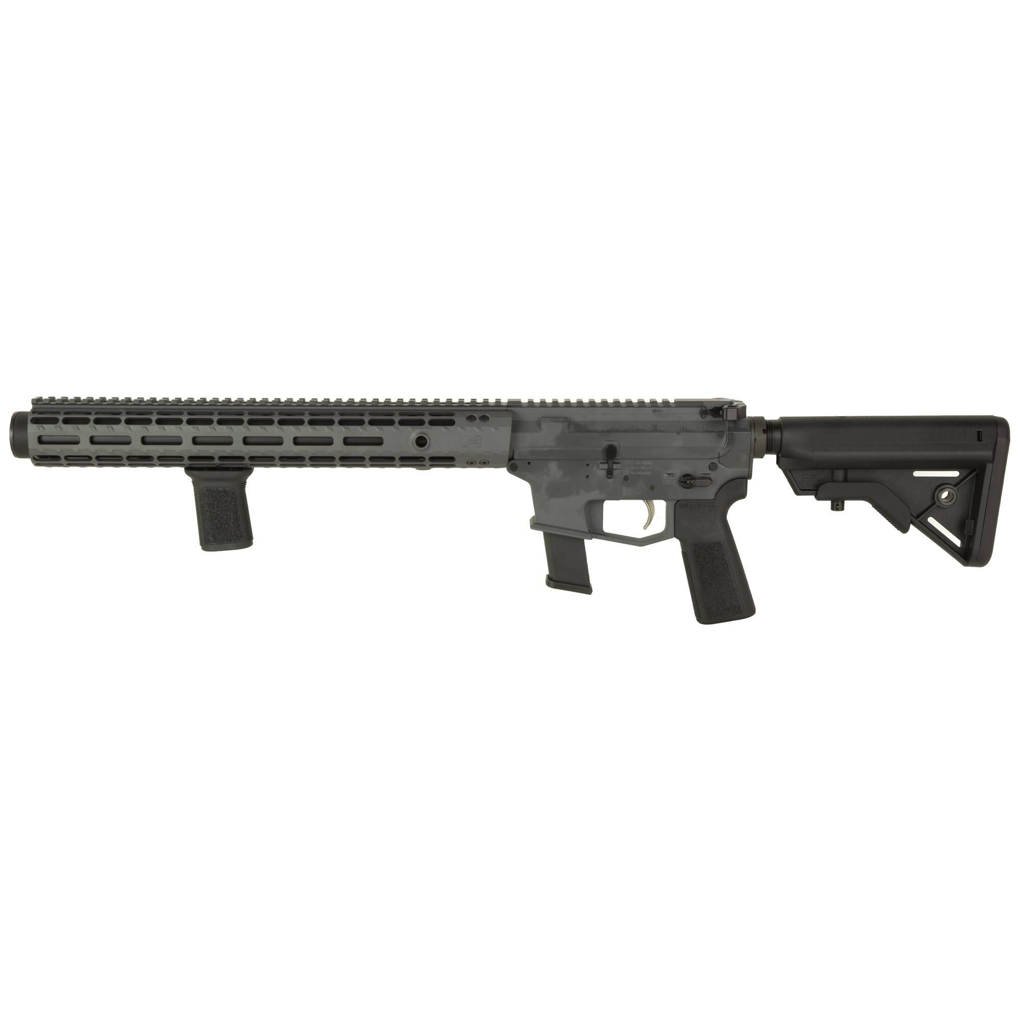 Angstadt Arms Vanquish-9 Suppressed Rifle 16″ 9mm 17rd – Gray