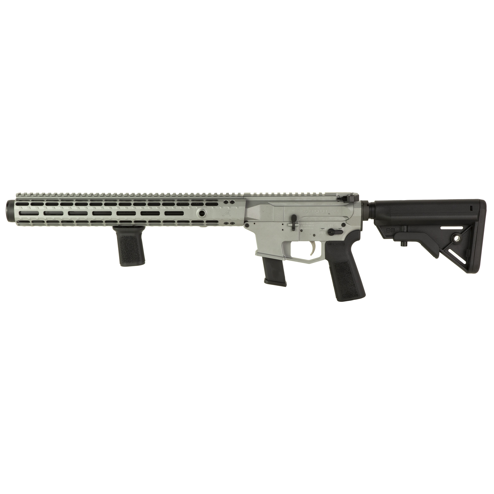 Angstadt Arms Vanquish-9 Suppressed Rifle 16″ 9mm 17rd – Titanium