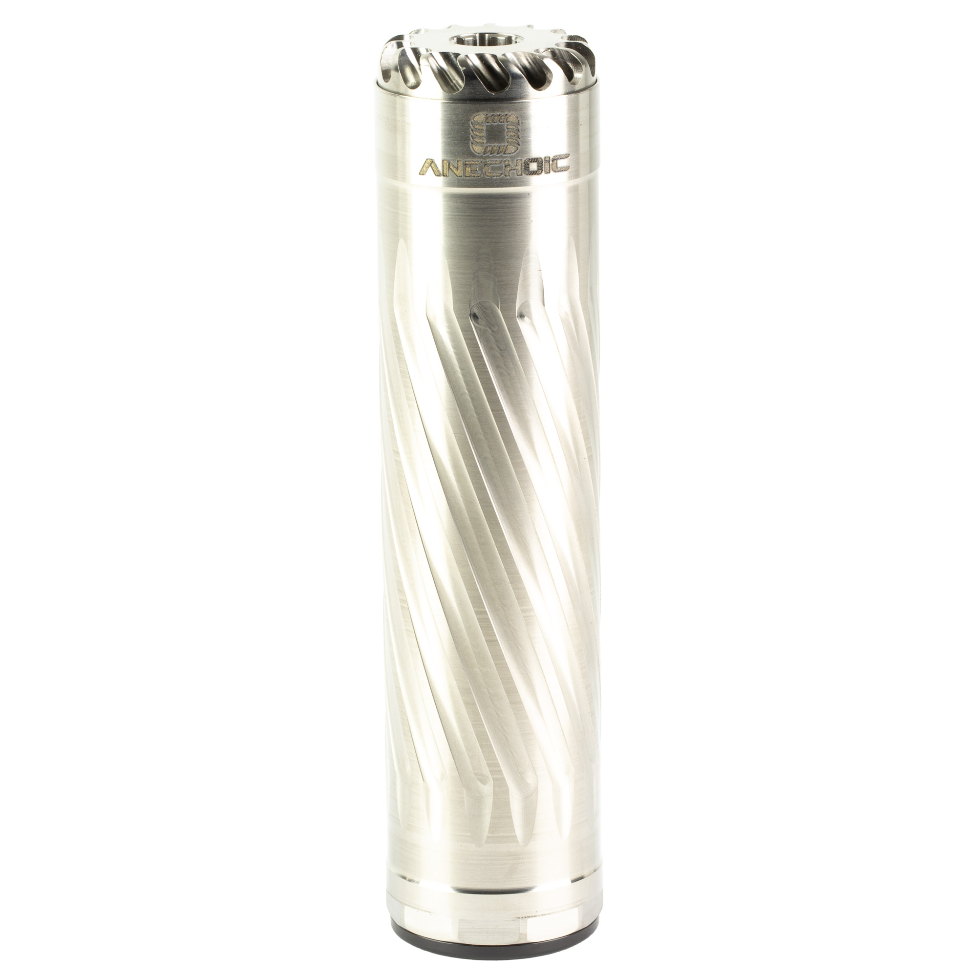 ANECHOIC 35 Suppressor 35 Caliber Titanium – Silver