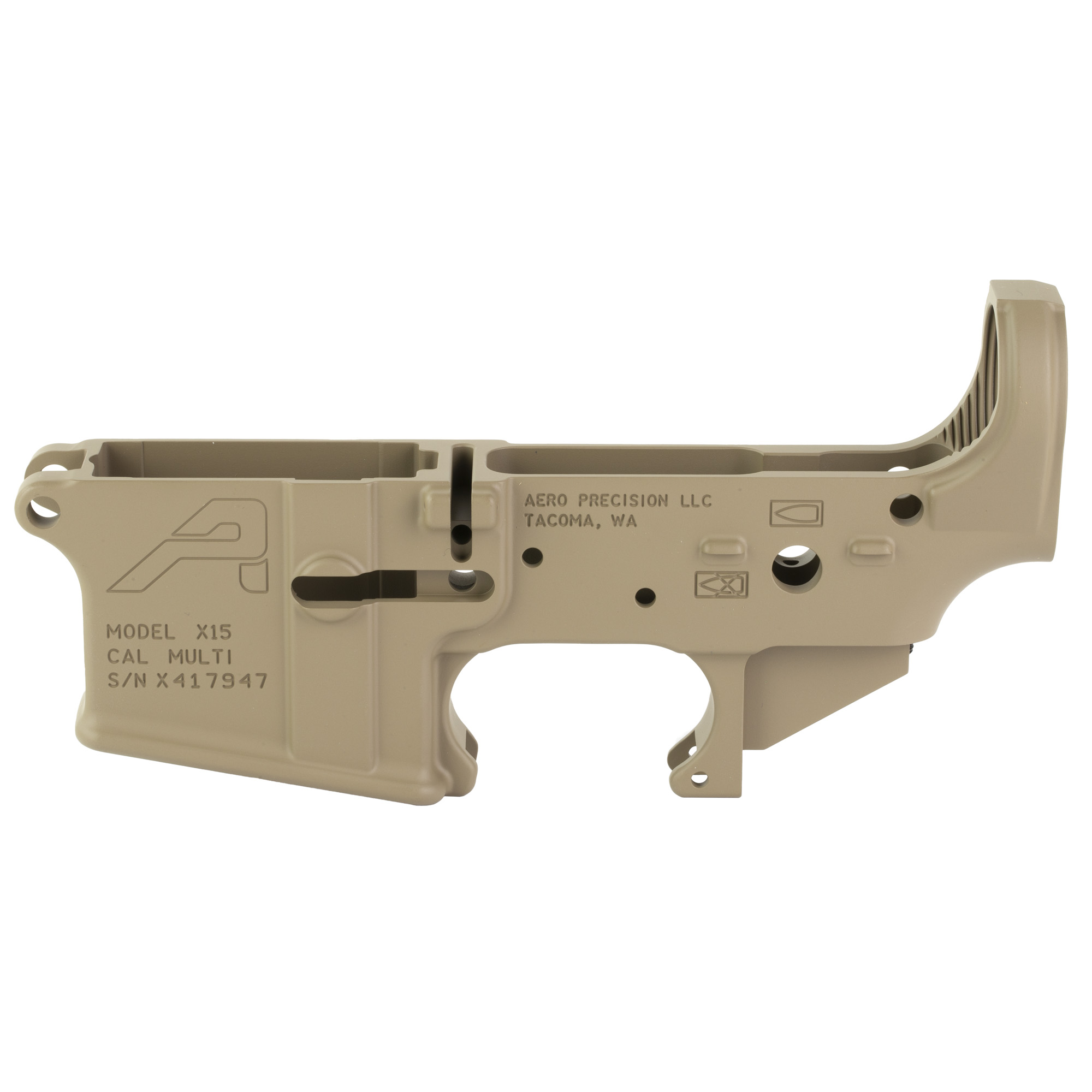 Aero Precision Stripped Lower Receiver Multi – Flat Dark Earth