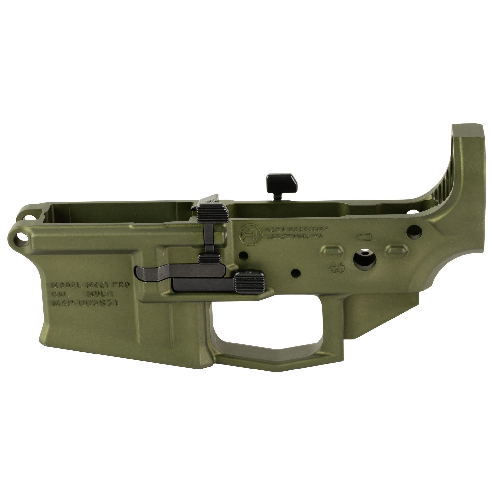 Aero Precision M4E1 PRO Stripped Lower Receiver 223 Remington 556NATO – Olive Drab Green