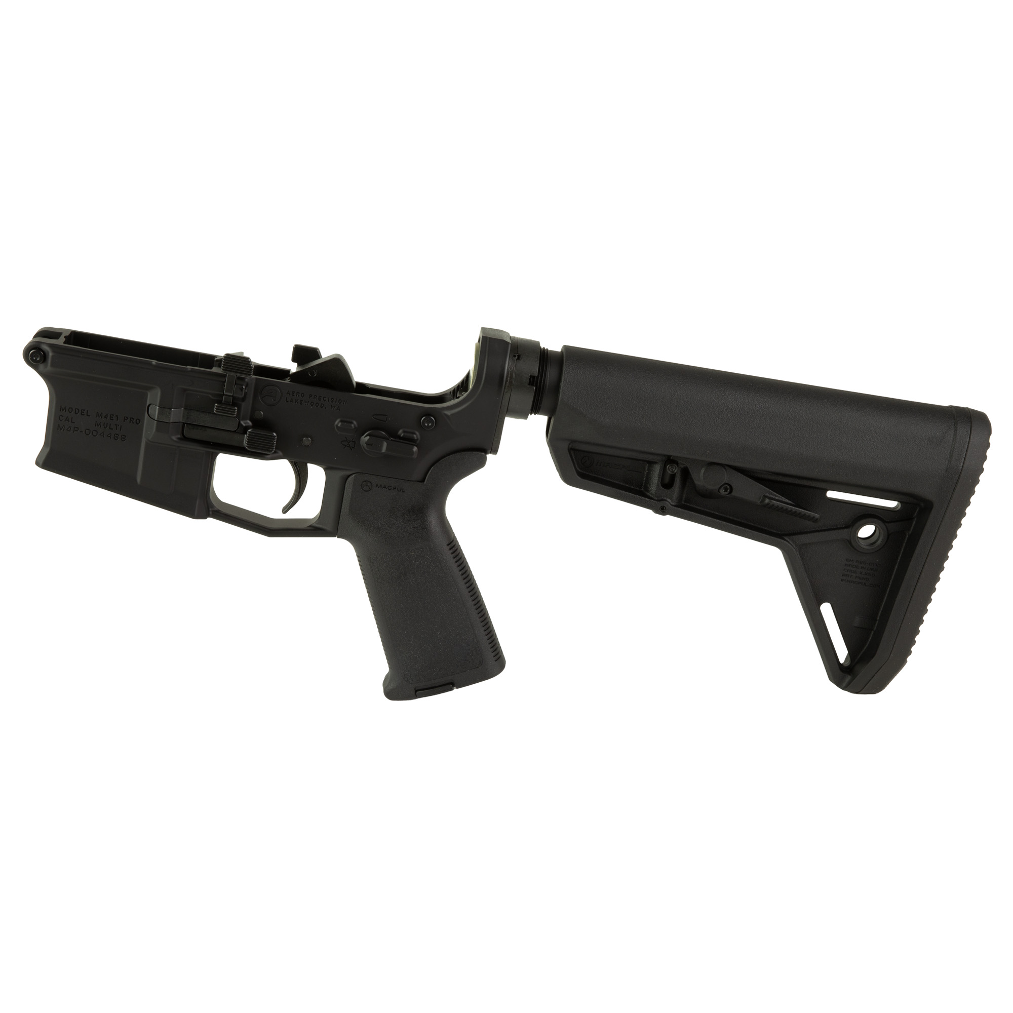 Aero Precision M4E1 PRO Complete Lower Receiver 223 Remington 556NATO – Black