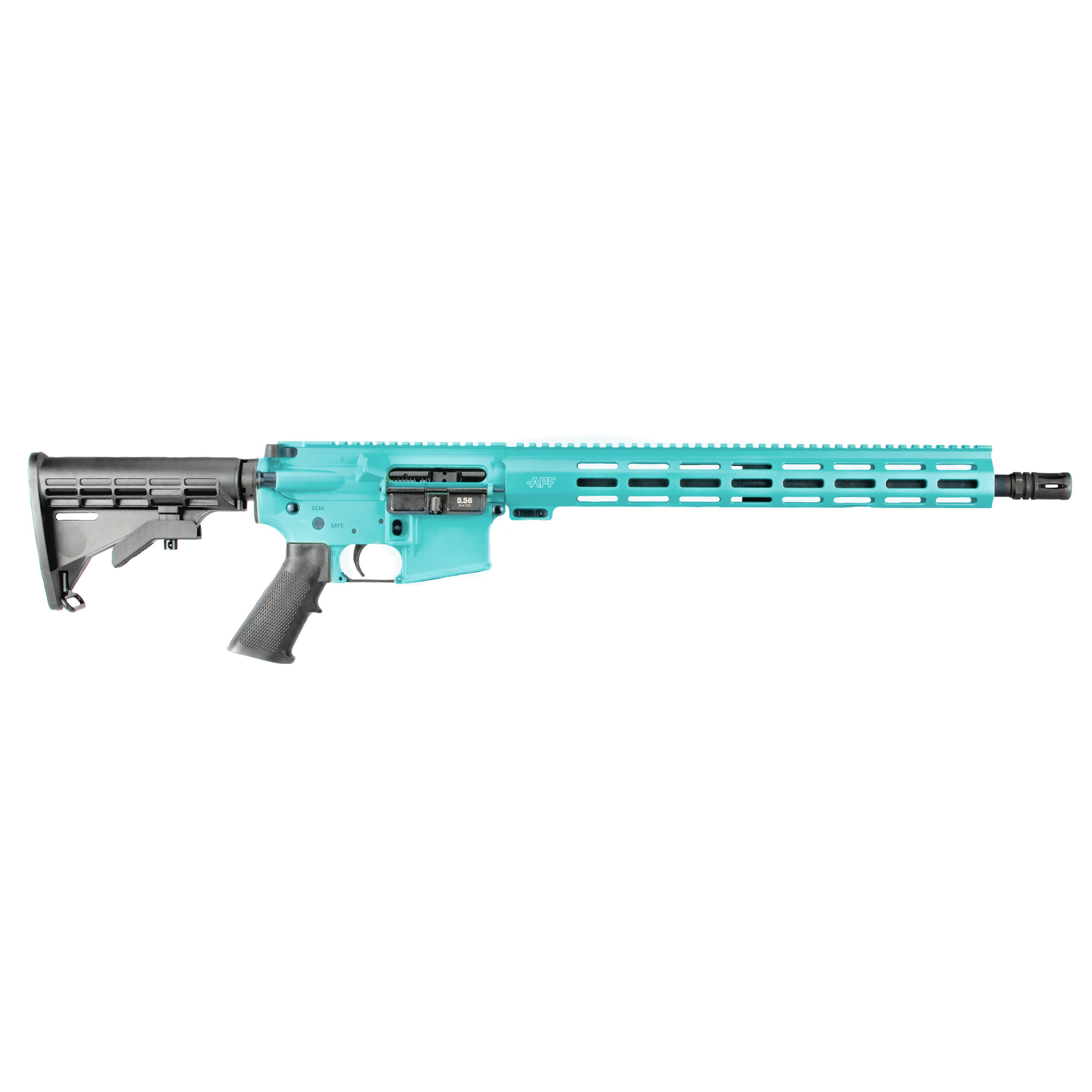 Alex Pro Firearms Guardian 16″ 5.56 NATO 30rd – Robin’s Egg Blue