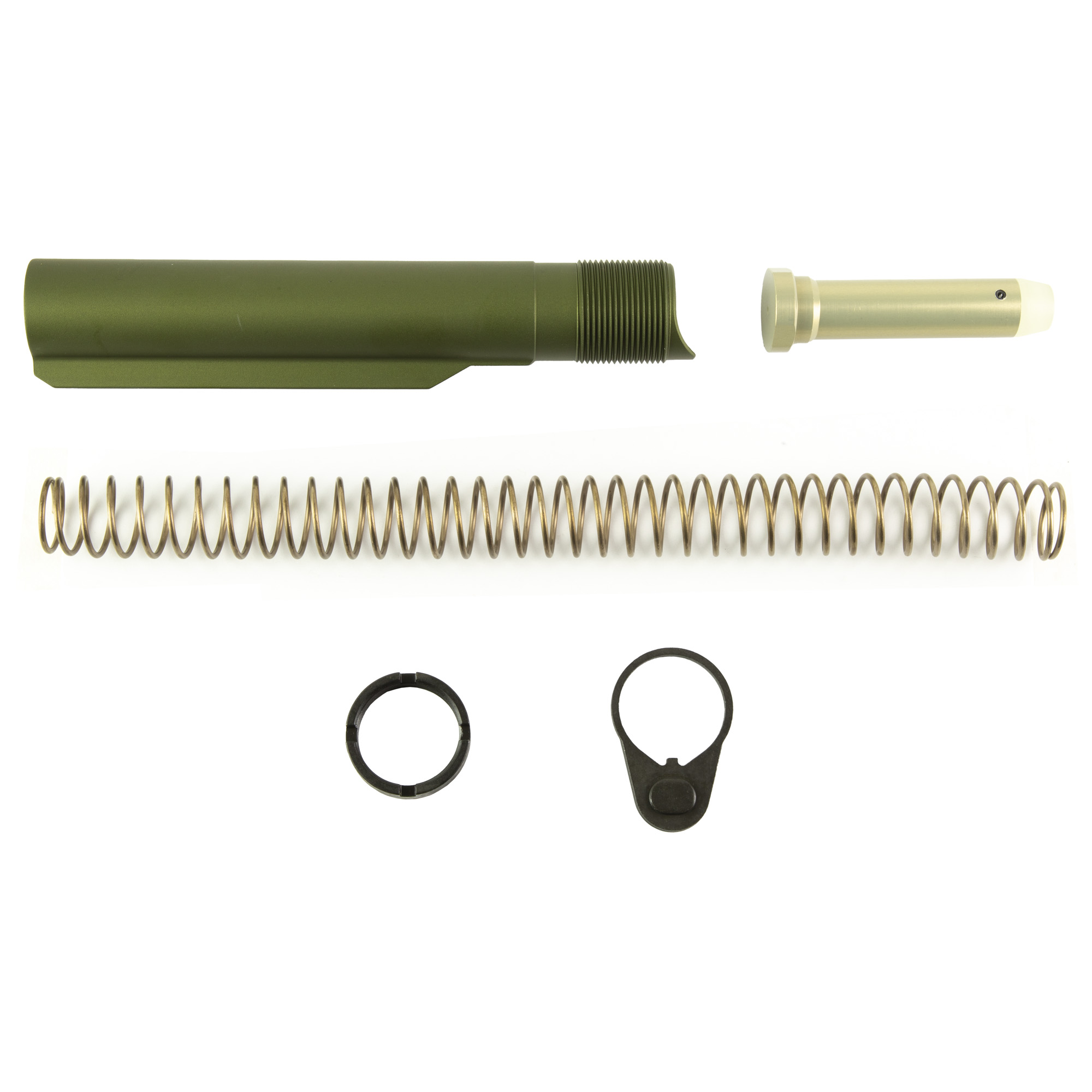 Aero Precision AR-15 Enhanced Carbine Buffer Kit Buffer Tube Complete Assembly – Olive Drab Green