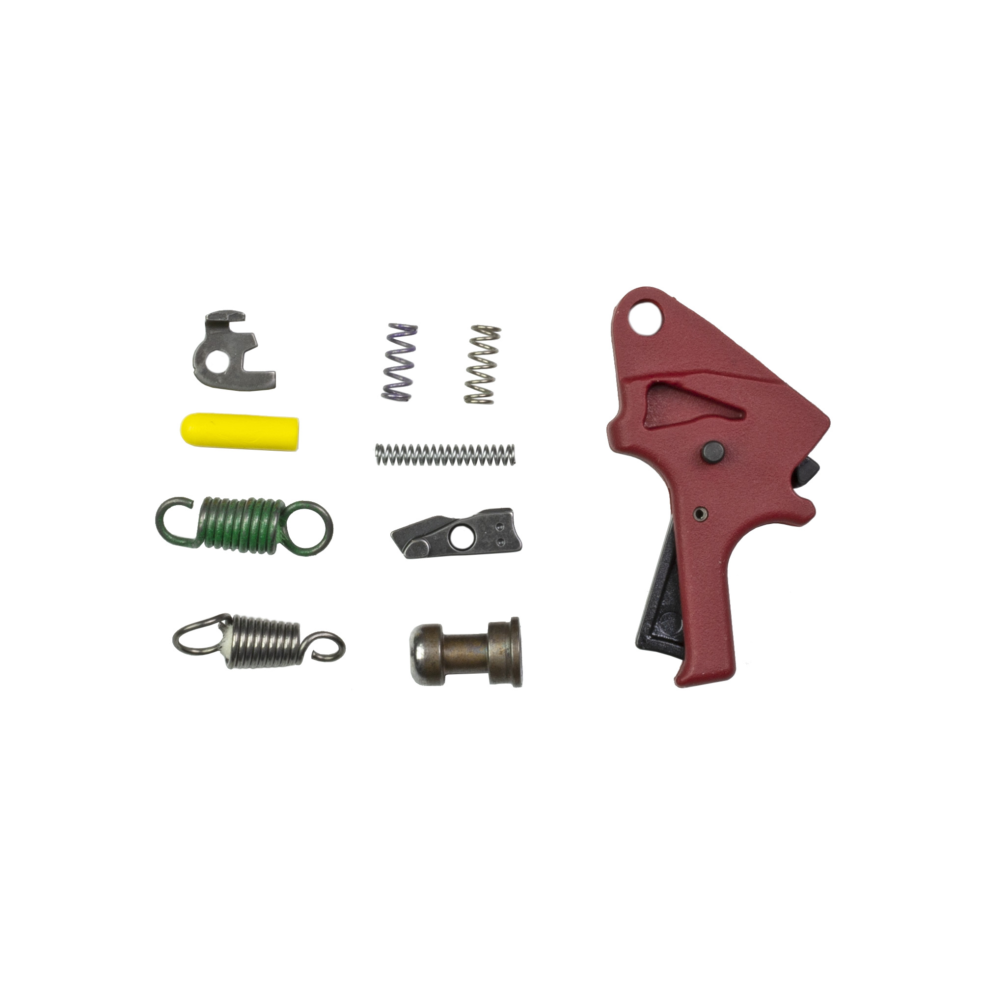 Apex Tactical Specialties Flat-Faced Forward Set Sear & Trigger Kit Polymer – Red