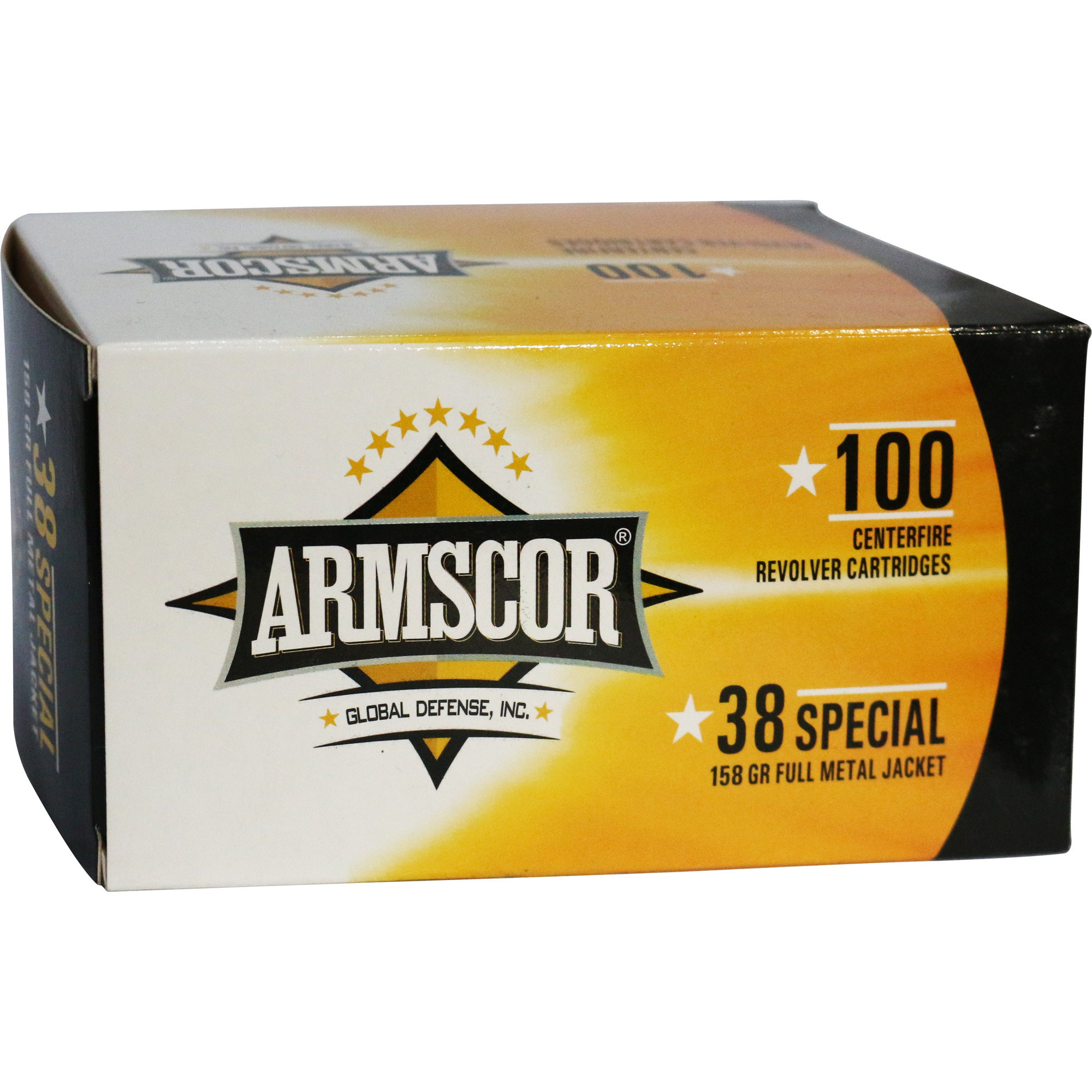 Armscor Ammo 38 Special 158gr Full Metal Jacket – 100rd