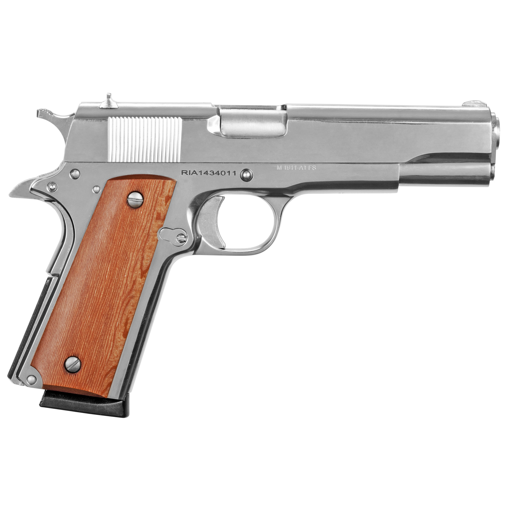 Armscor GI Series Standard FS 1911 5″ 45 ACP 8rd Fixed Sights – Silver