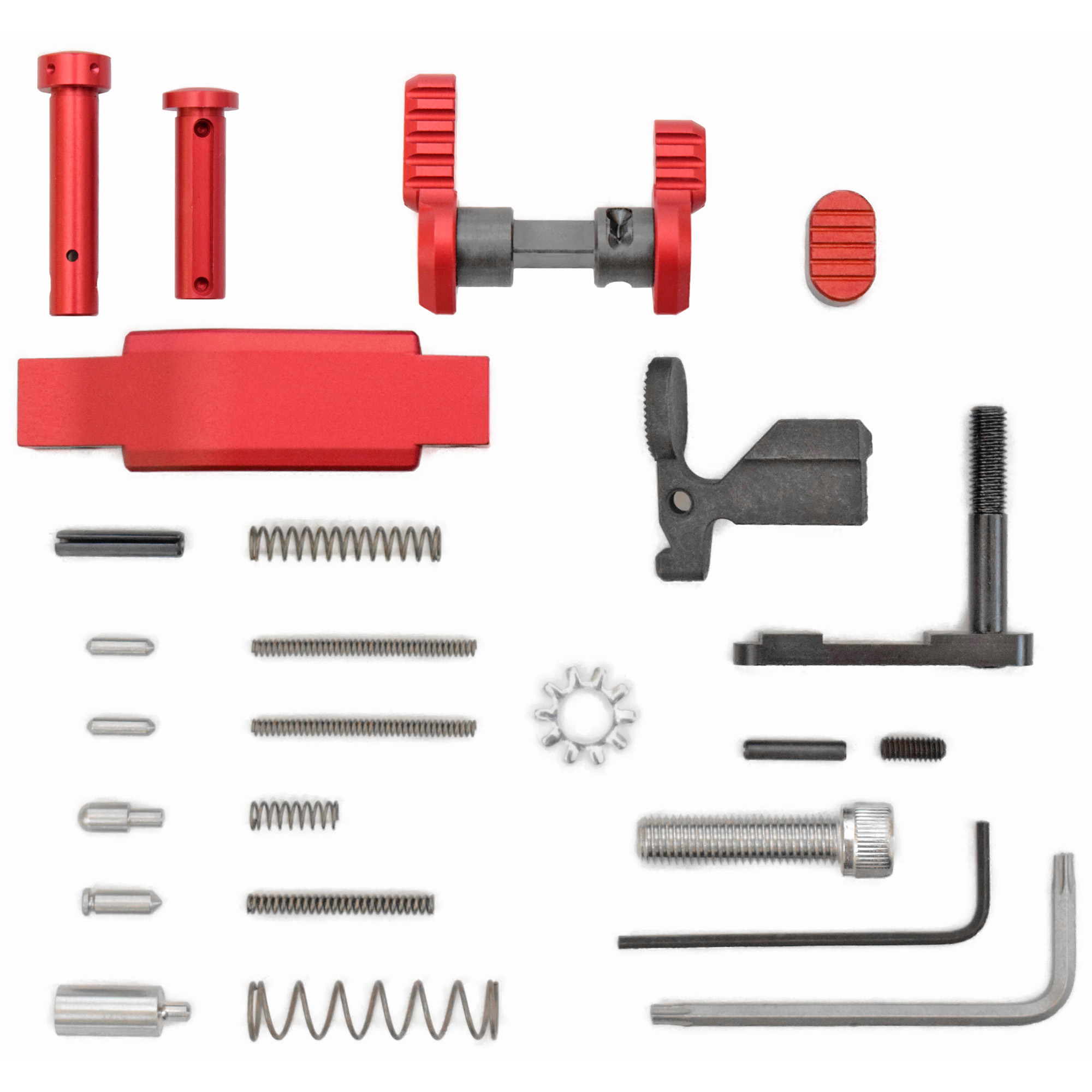 Armaspec Lower Parts Kit – Red