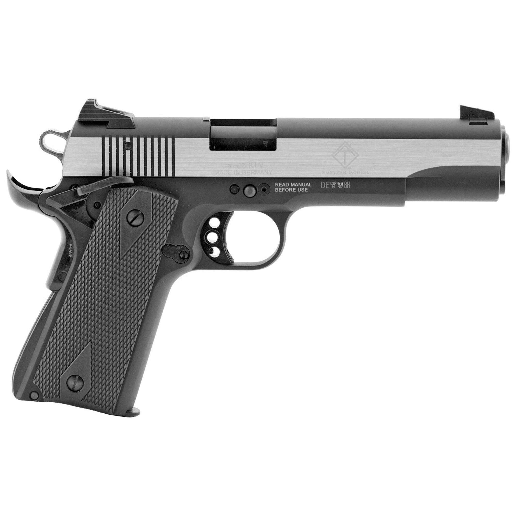 American Tactical (ATI) 1911 Single Action 5″ 22 LR 10rd – Silver